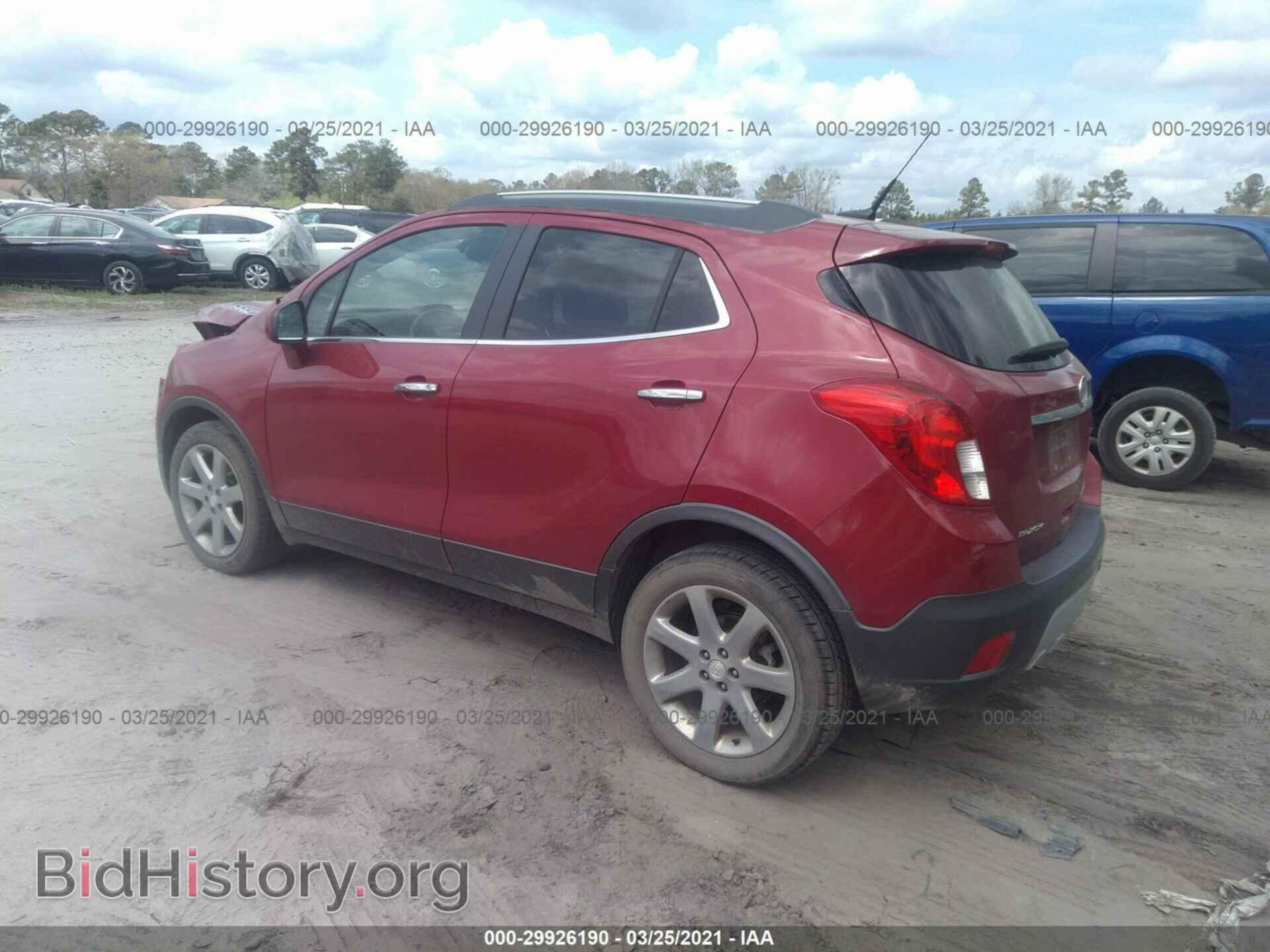2013 BUICK ENCORE - VIN: KL4CJCSB8DB089654 - Фото 3