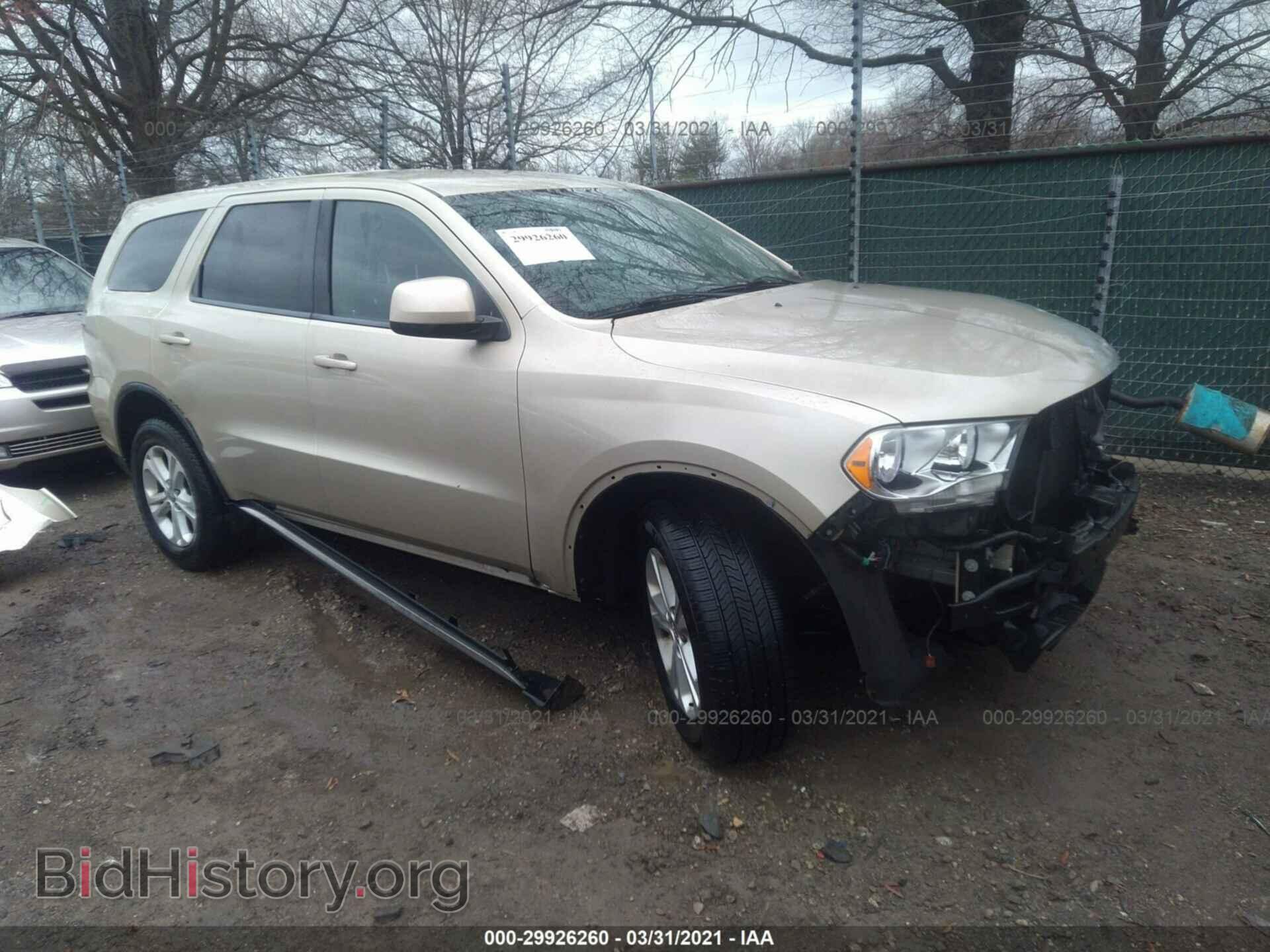 Photo 1D4RE2GG8BC733277 - DODGE DURANGO 2011