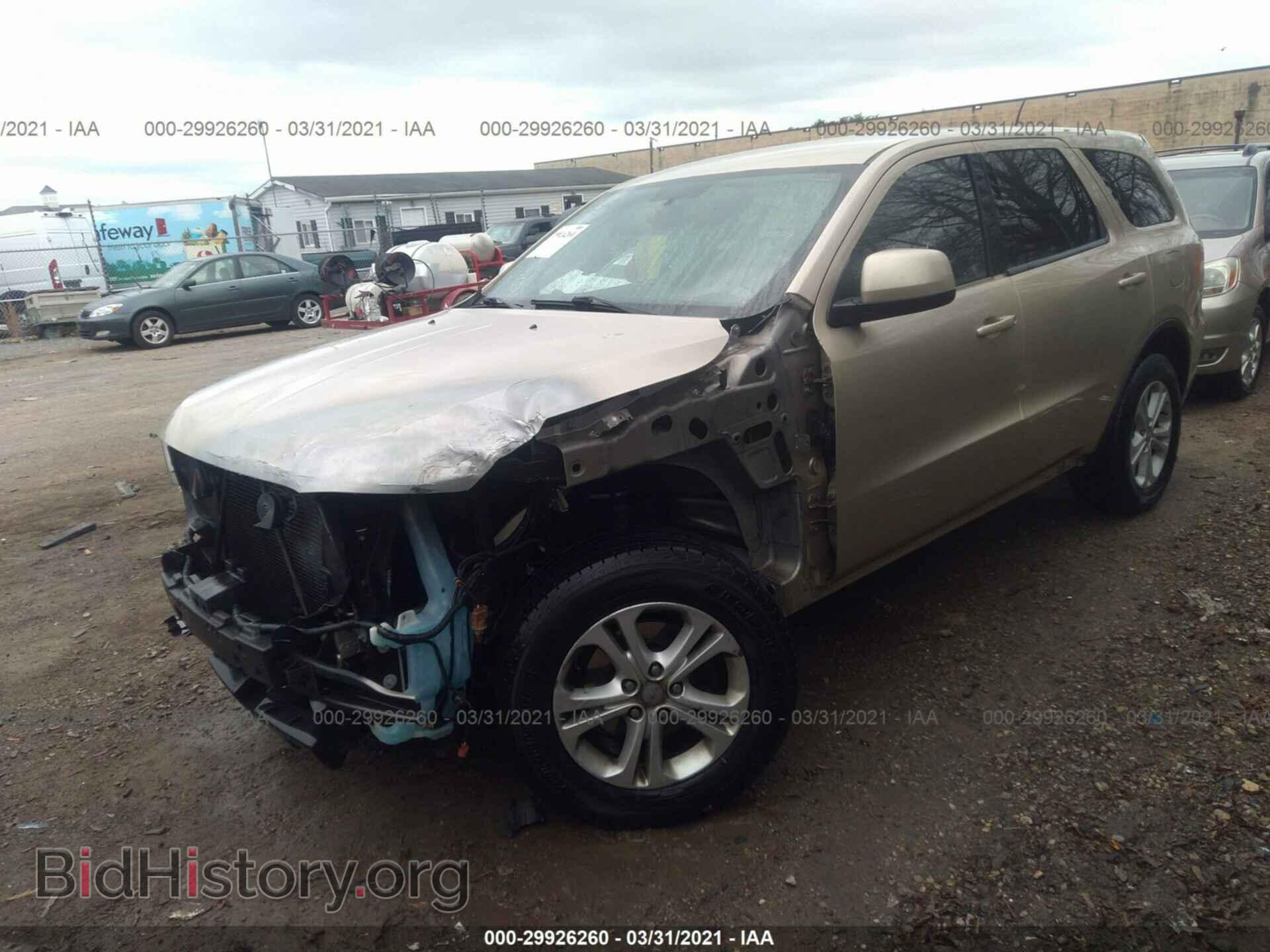2011 DODGE DURANGO - VIN: 1D4RE2GG8BC733277 - Photo 2