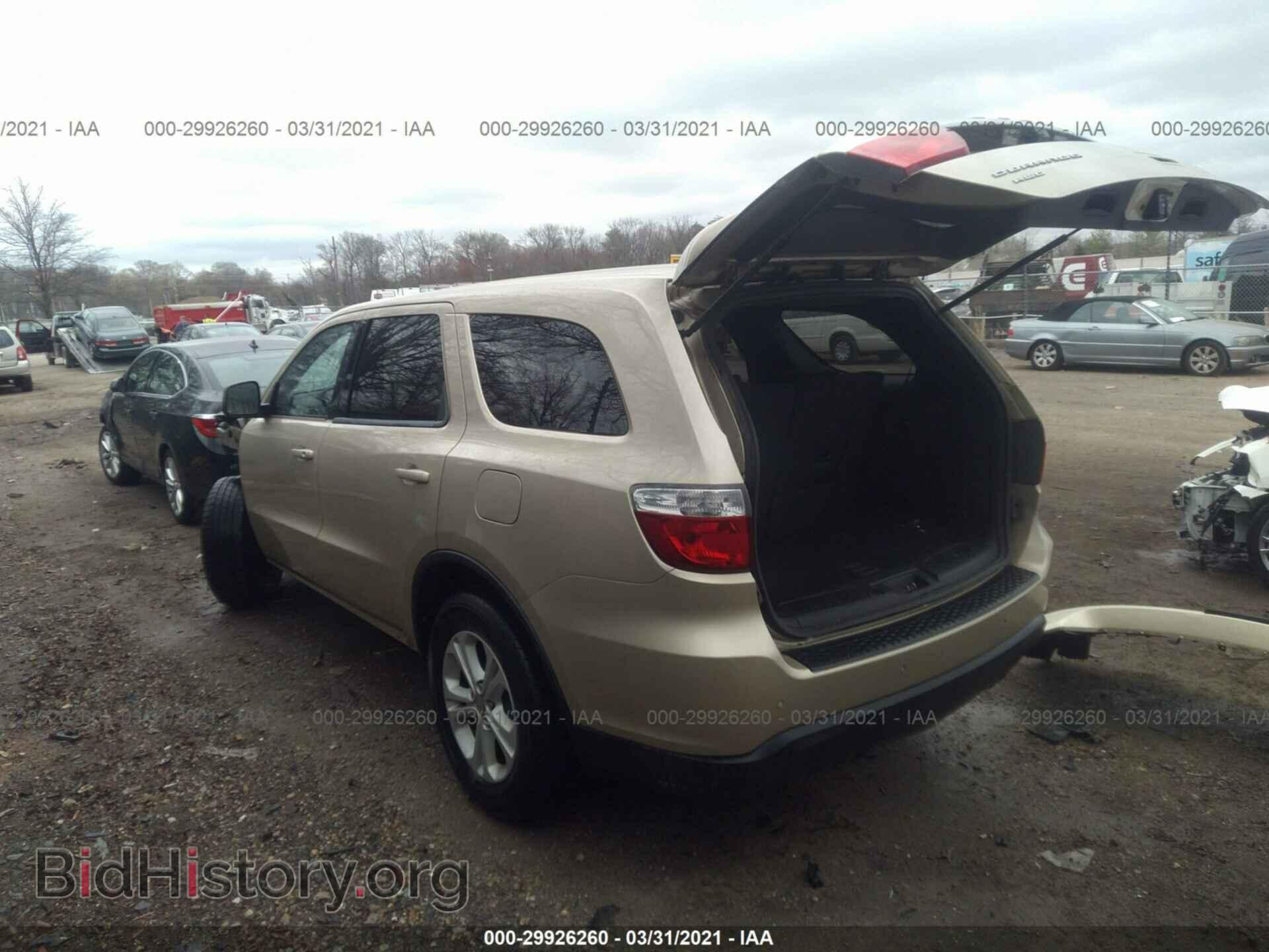 2011 DODGE DURANGO - VIN: 1D4RE2GG8BC733277 - Photo 3