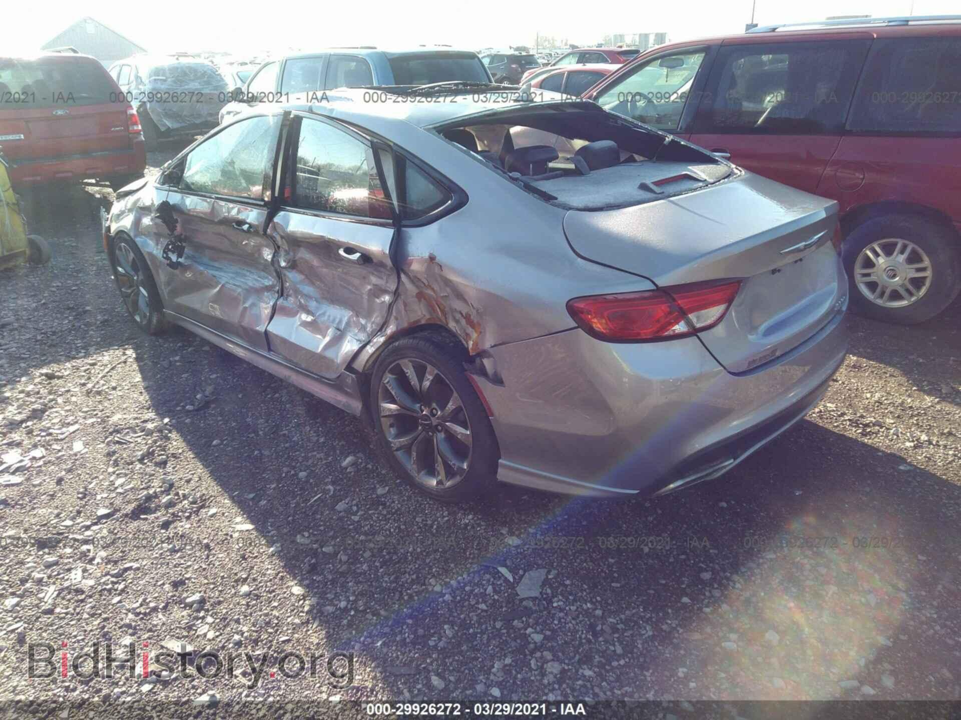 2016 CHRYSLER 200 - VIN: 1C3CCCBG1GN171860 - Фото 3