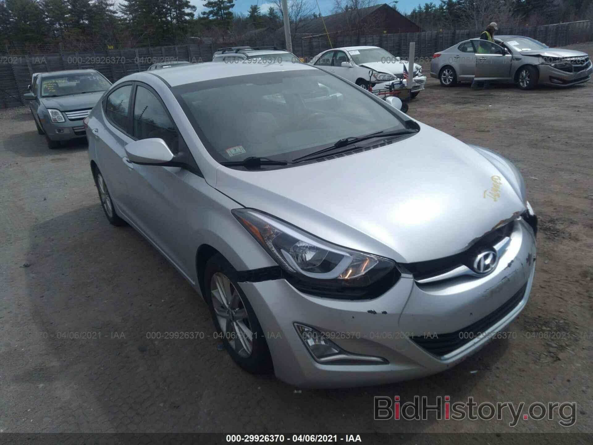 Фотография KMHDH4AE7EU122779 - HYUNDAI ELANTRA 2014