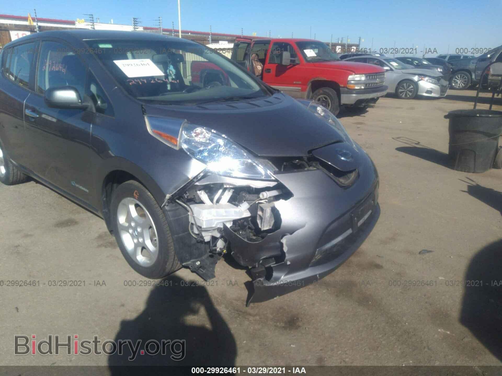 2014 NISSAN LEAF - VIN: 1N4AZ0CP5EC335625 - Фото 6