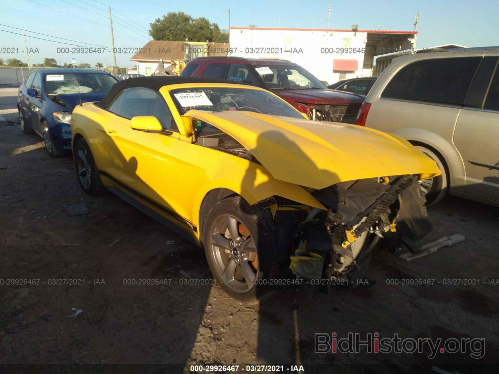Photo 1FATP8EM7H5357165 - FORD MUSTANG 2017
