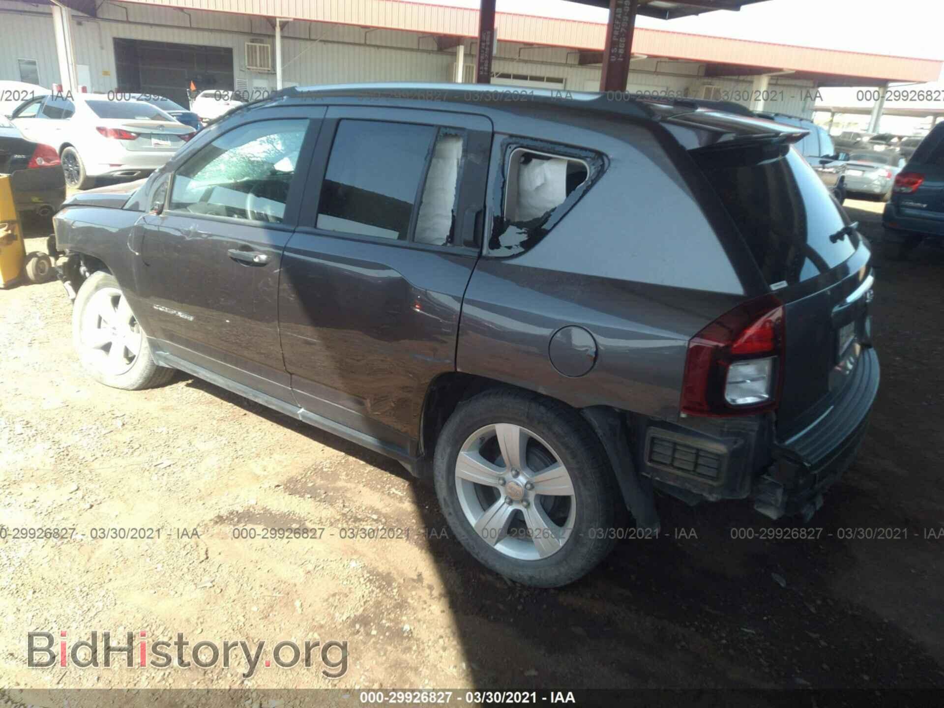 2016 JEEP COMPASS - VIN: 1C4NJCBA1GD641302 - Фото 3
