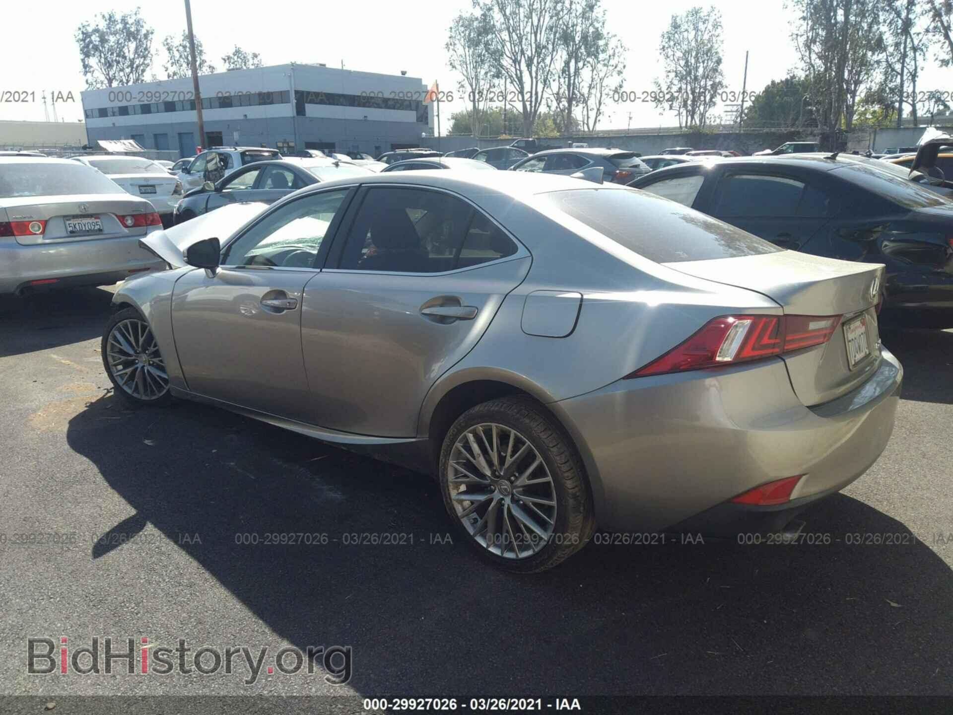2014 LEXUS IS 250 - VIN: JTHBF1D29E5013069 - Фото 3