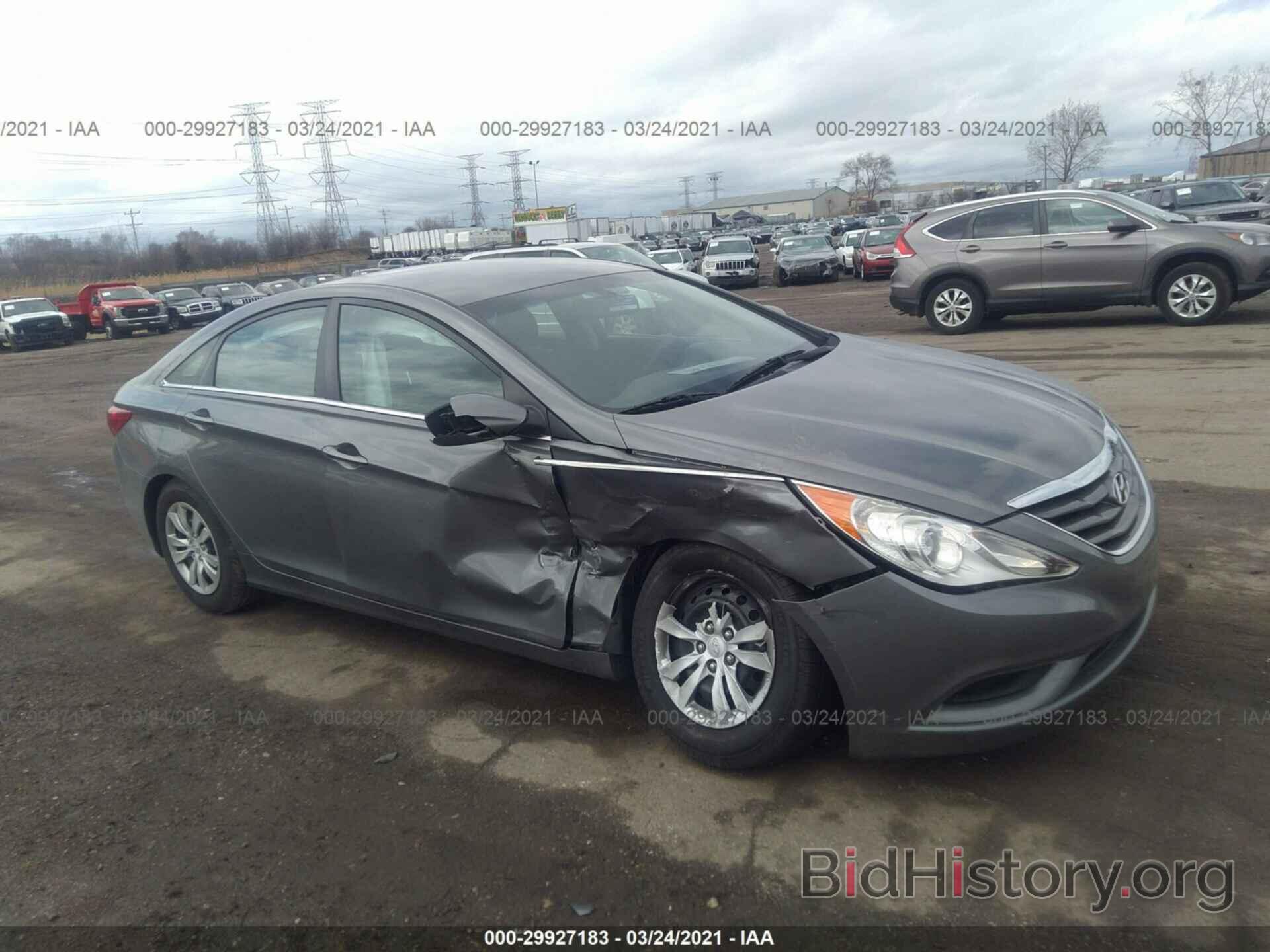 Photo 5NPEB4AC4DH598229 - HYUNDAI SONATA 2013