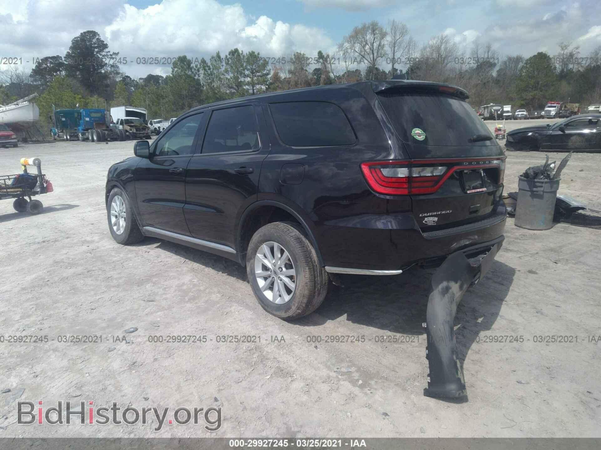 2020 DODGE DURANGO - VIN: 1C4RDHAG4LC123857 - Фото 3