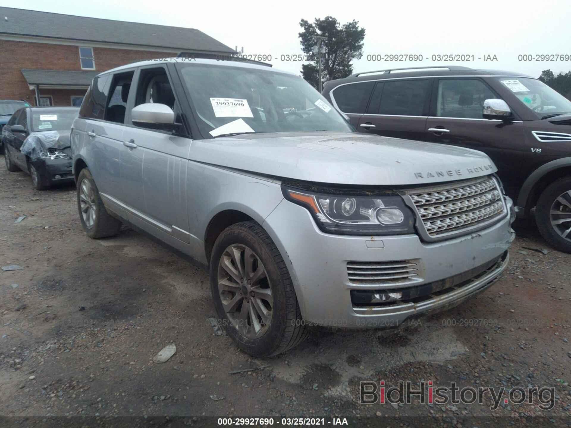 Photo SALGS2DF2DA105800 - LAND ROVER RANGE ROVER 2013