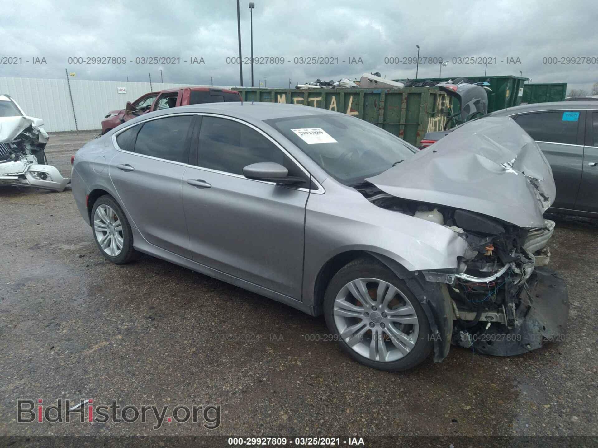 Photo 1C3CCCAB4FN534835 - CHRYSLER 200 2015