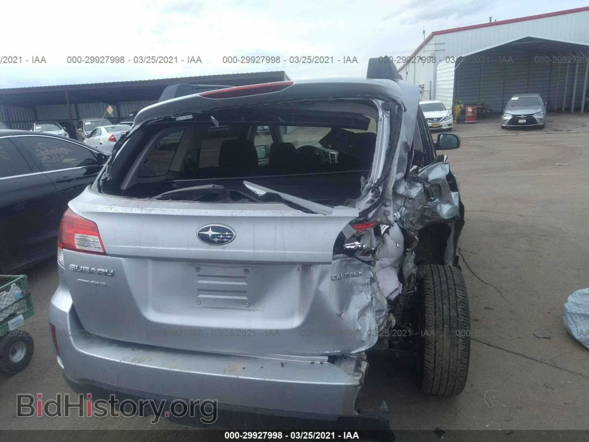 2012 SUBARU OUTBACK - VIN: 4S4BRCCC0C3290924 - Фото 6