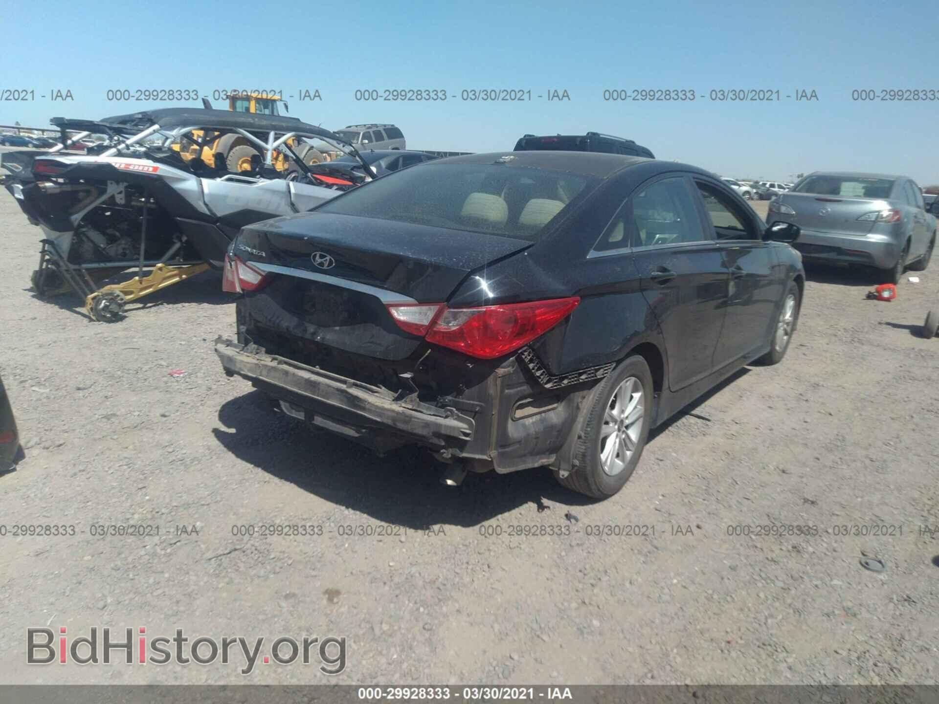 2014 HYUNDAI SONATA - VIN: 5NPEB4AC7EH942024 - Фото 4