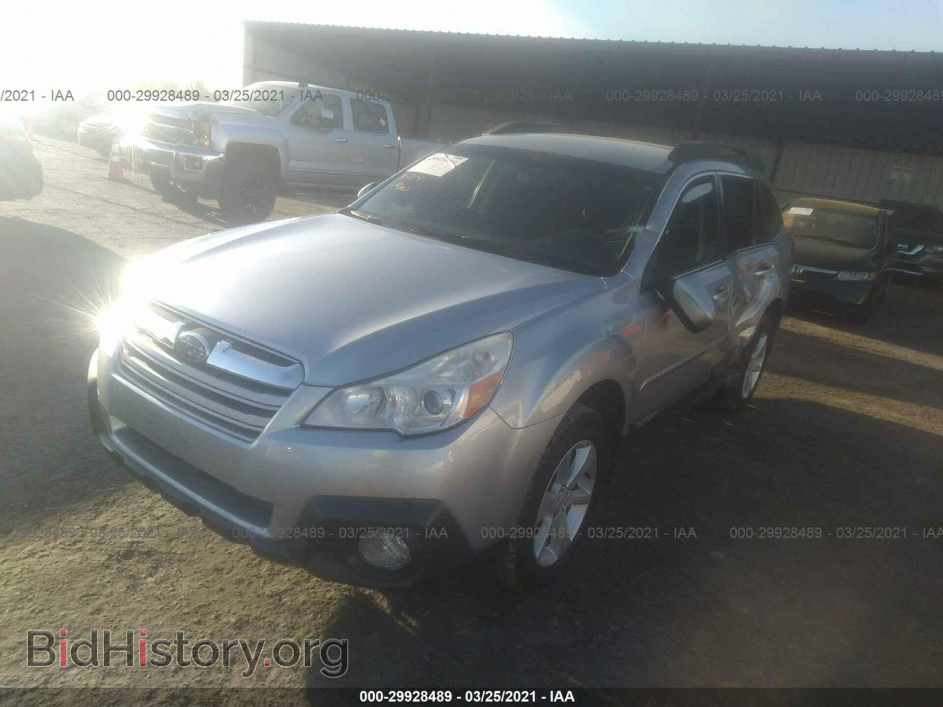 2013 SUBARU OUTBACK - VIN: 4S4BRBCC8D3205422 - Фото 2