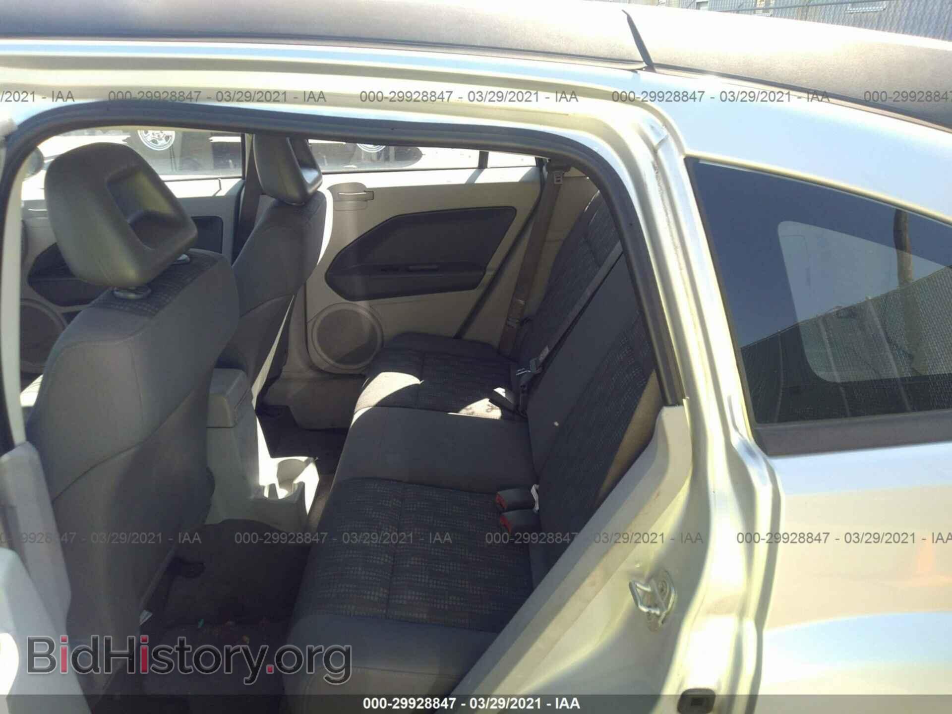 2007 DODGE CALIBER - VIN: 1B3HB48B17D577795 - Фото 8