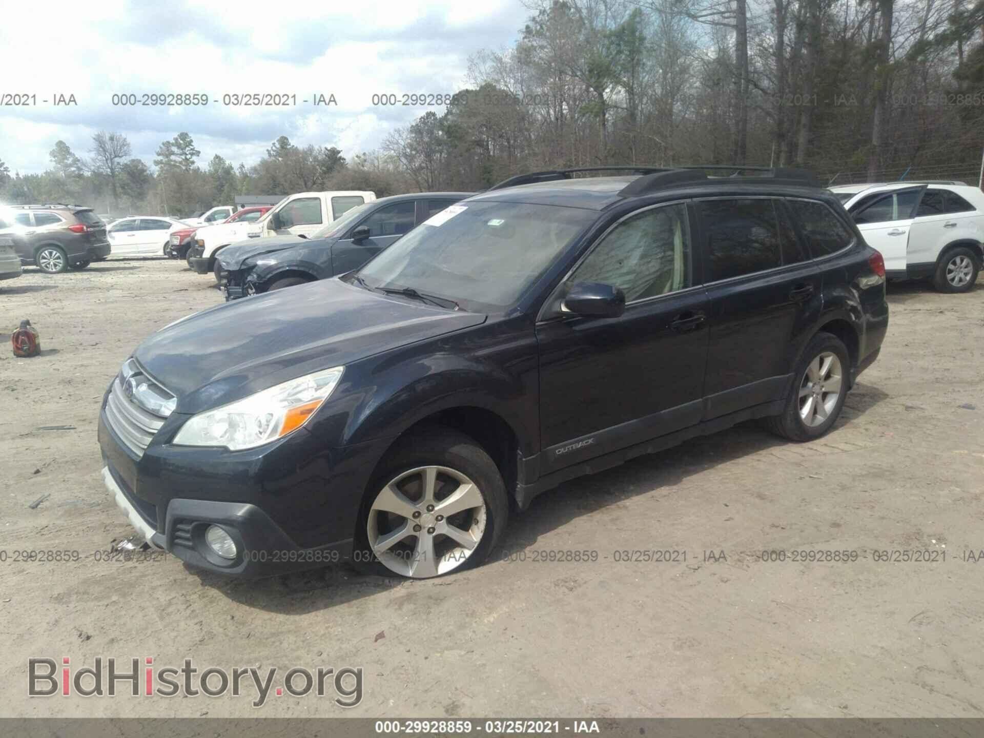 2013 SUBARU OUTBACK - VIN: 4S4BRBLC6D3207038 - Фото 2