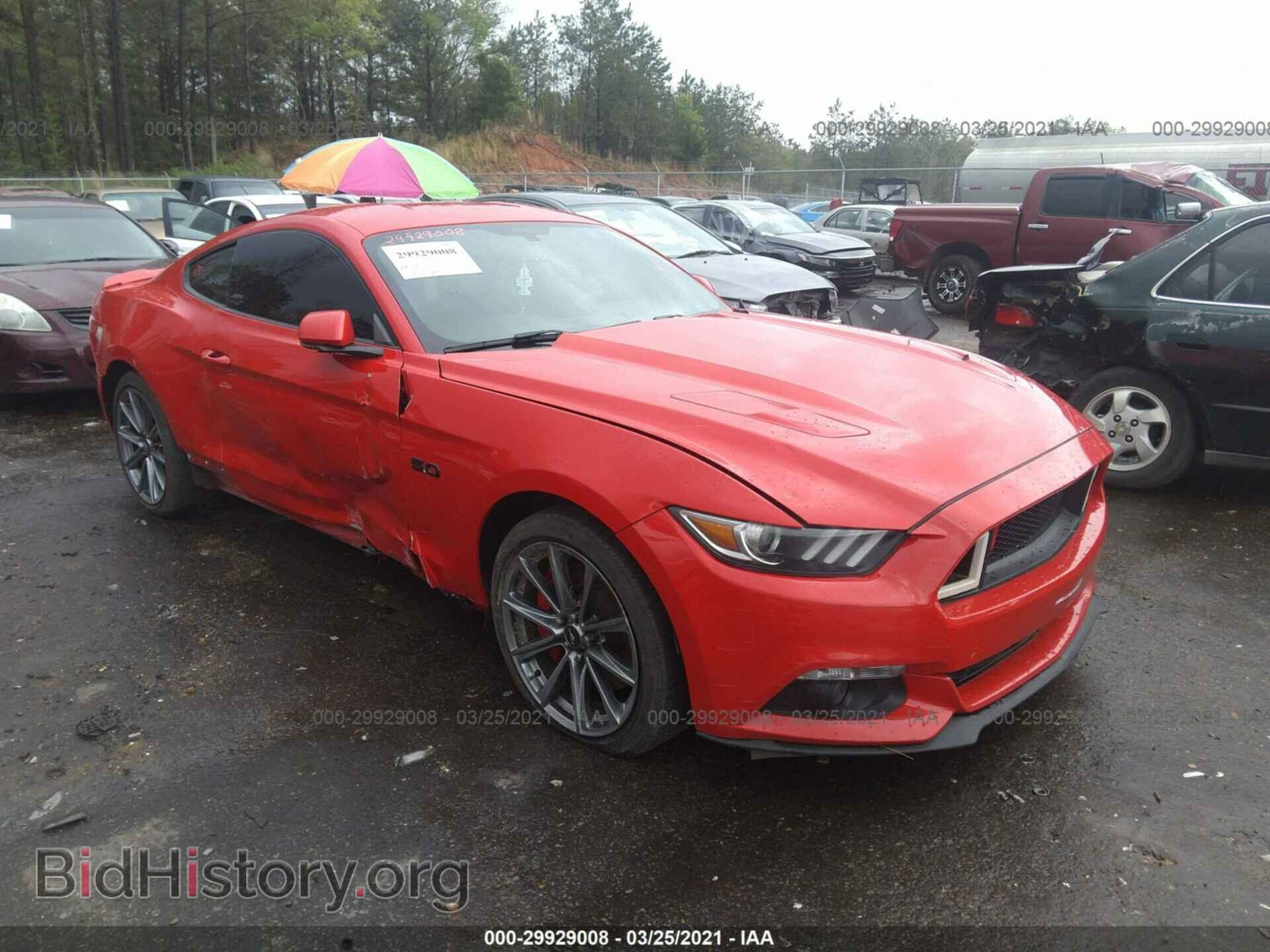 Фотография 1FA6P8CFXF5406759 - FORD MUSTANG 2015