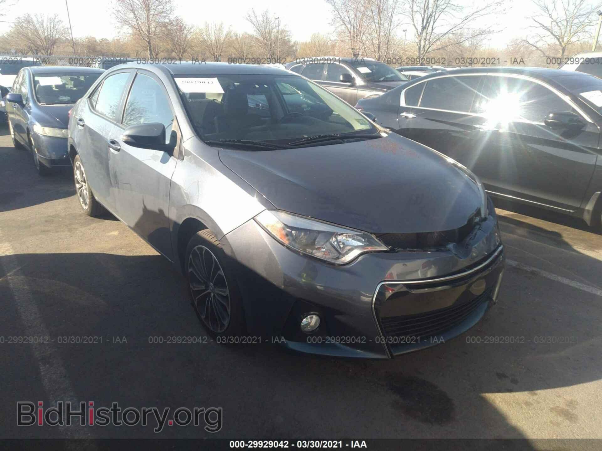 2014 TOYOTA COROLLA - VIN: 2T1BURHE9EC048286 - Фото 1