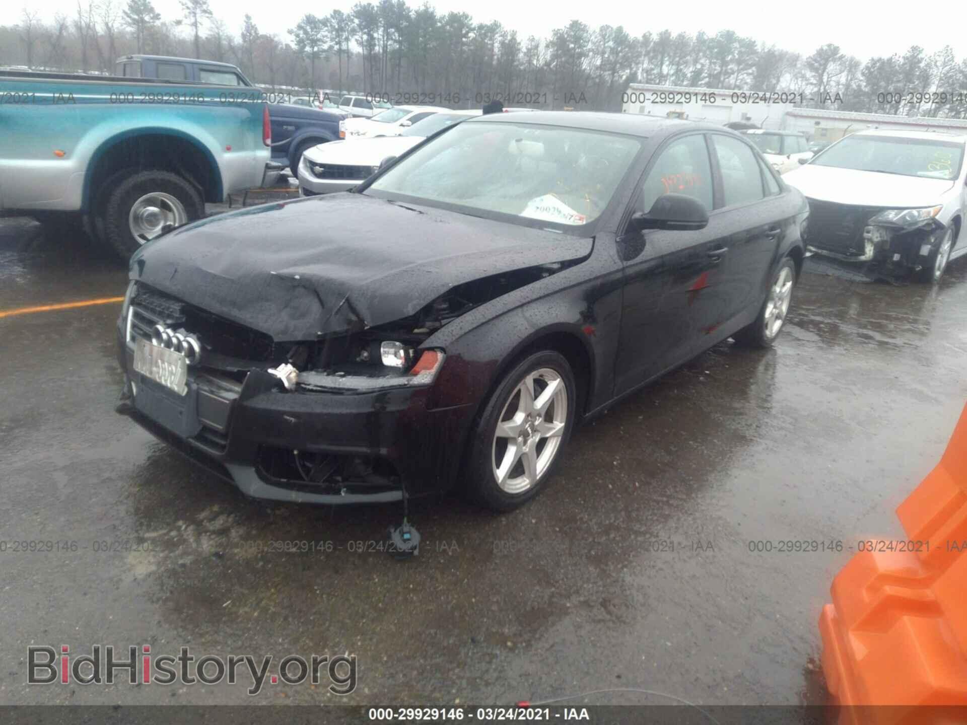 2009 AUDI A4 - VIN: WAULF78K19N014593 - Фото 2
