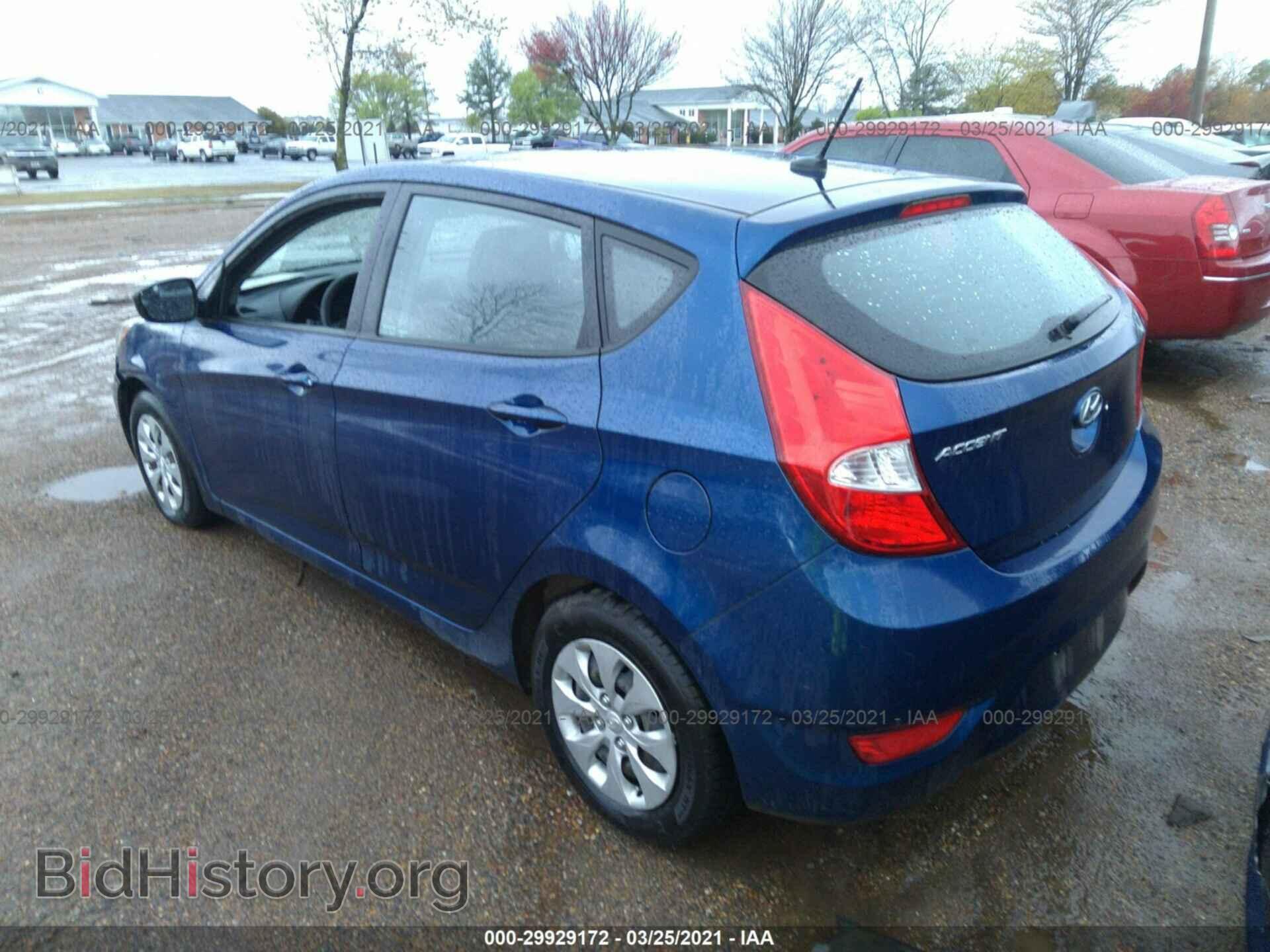 2015 HYUNDAI ACCENT - VIN: KMHCT5AE3FU227093 - Фото 3