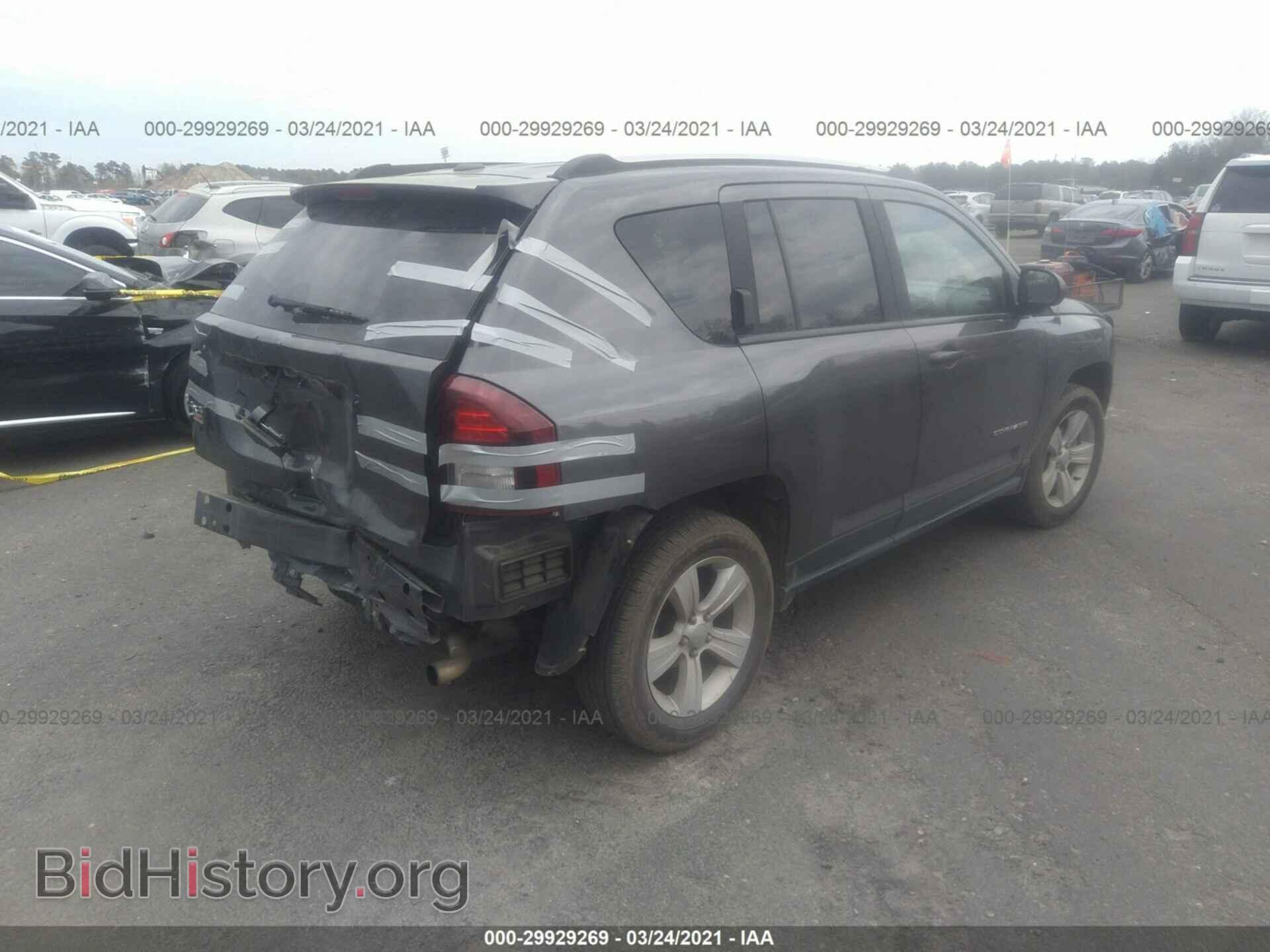 2016 JEEP COMPASS - VIN: 1C4NJDBB4GD780872 - Фото 4