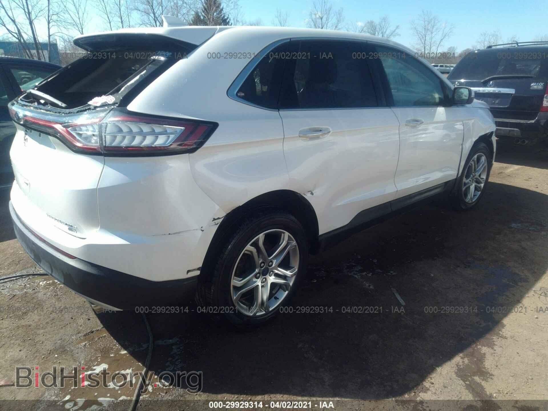2016 FORD EDGE - VIN: 2FMPK4K89GBC13200 - Фото 4