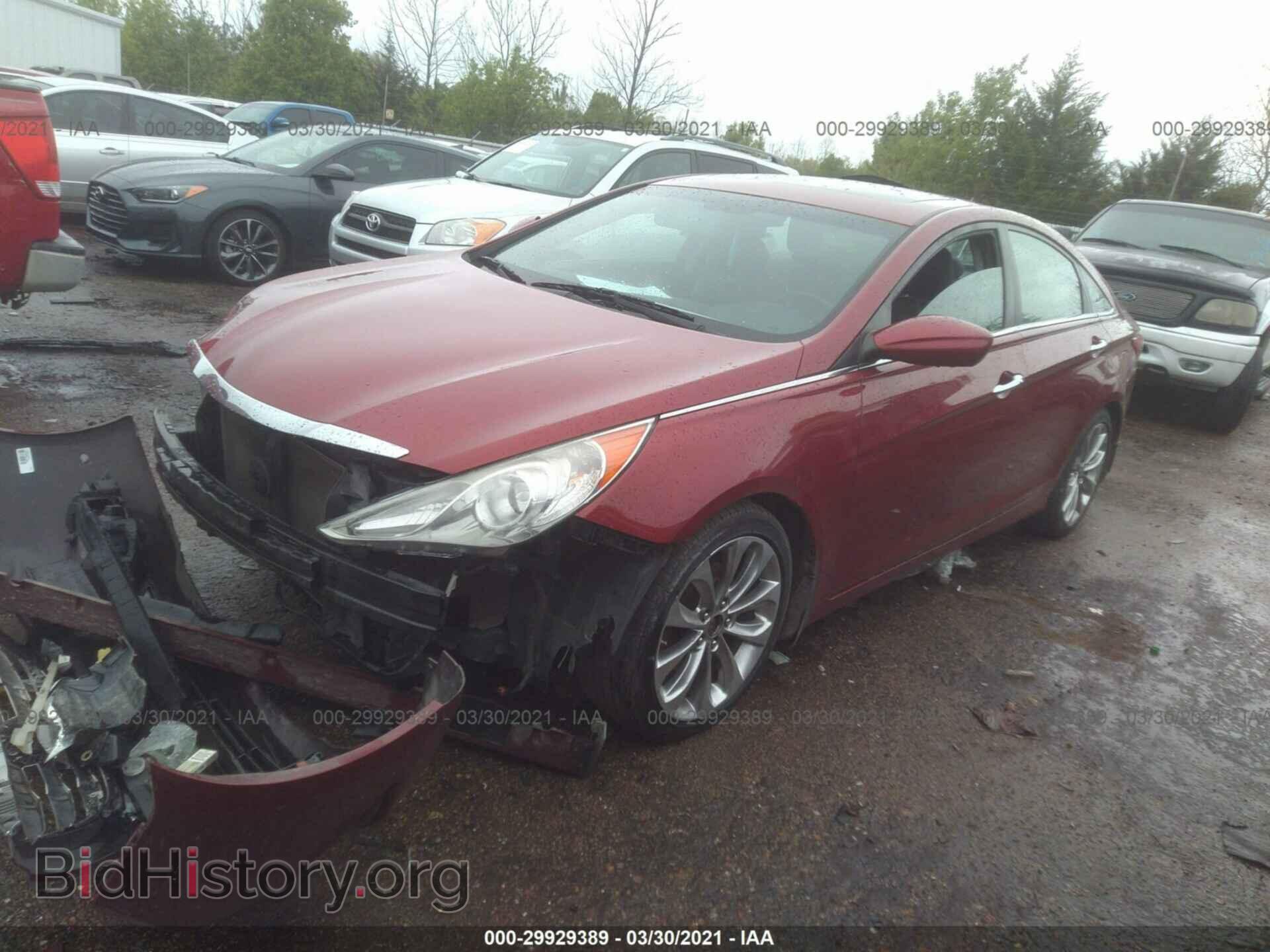 2011 HYUNDAI SONATA - VIN: 5NPEC4AC4BH124212 - Фото 2