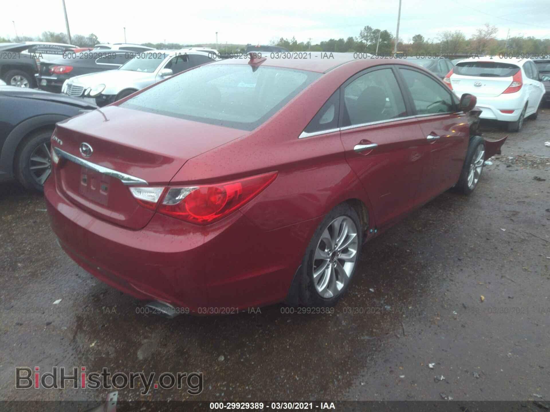 2011 HYUNDAI SONATA - VIN: 5NPEC4AC4BH124212 - Фото 4