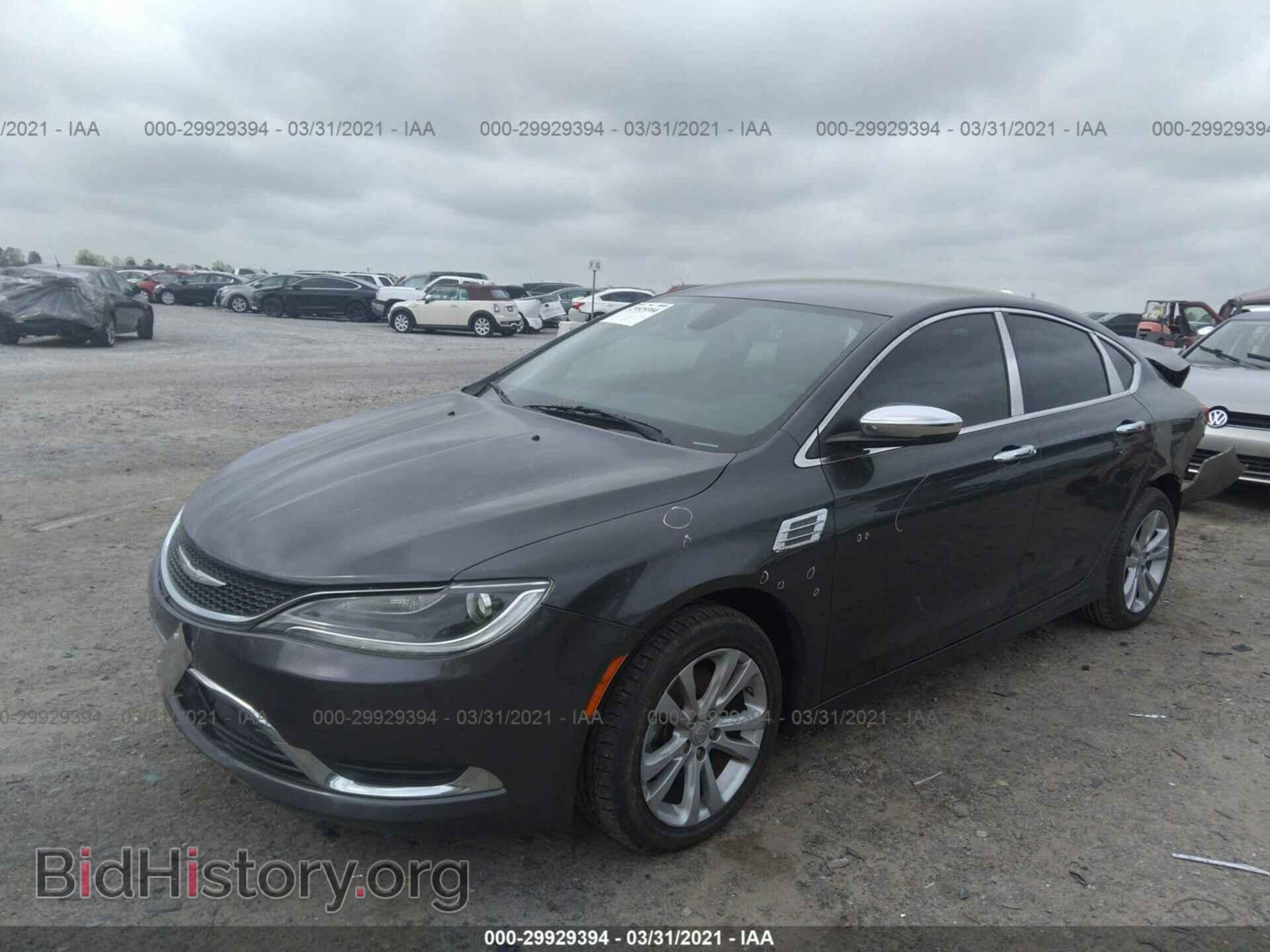 2016 CHRYSLER 200 - VIN: 1C3CCCAB2GN127355 - Фото 2
