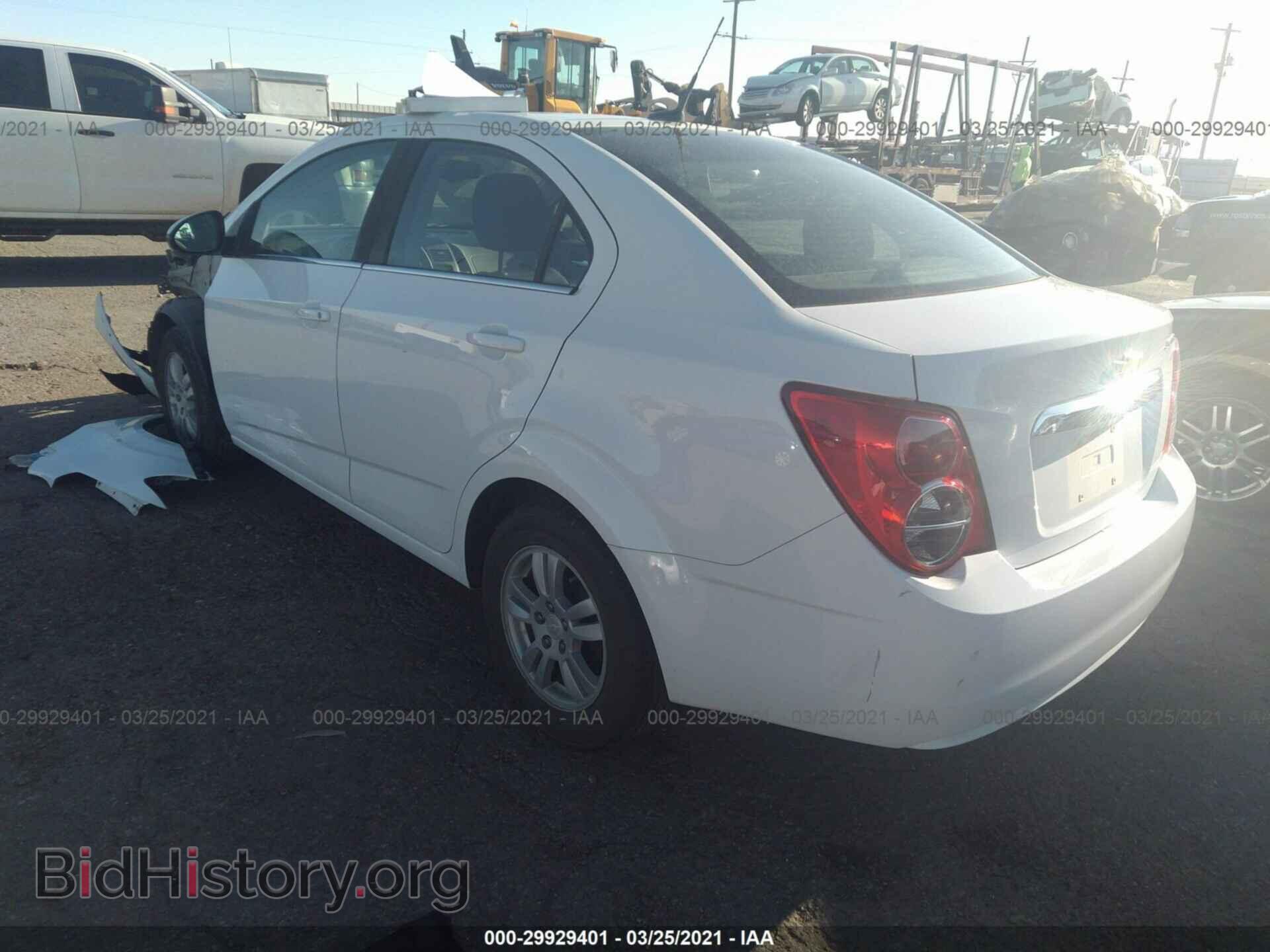 2014 CHEVROLET SONIC - VIN: 1G1JC5SH6E4152904 - Фото 3