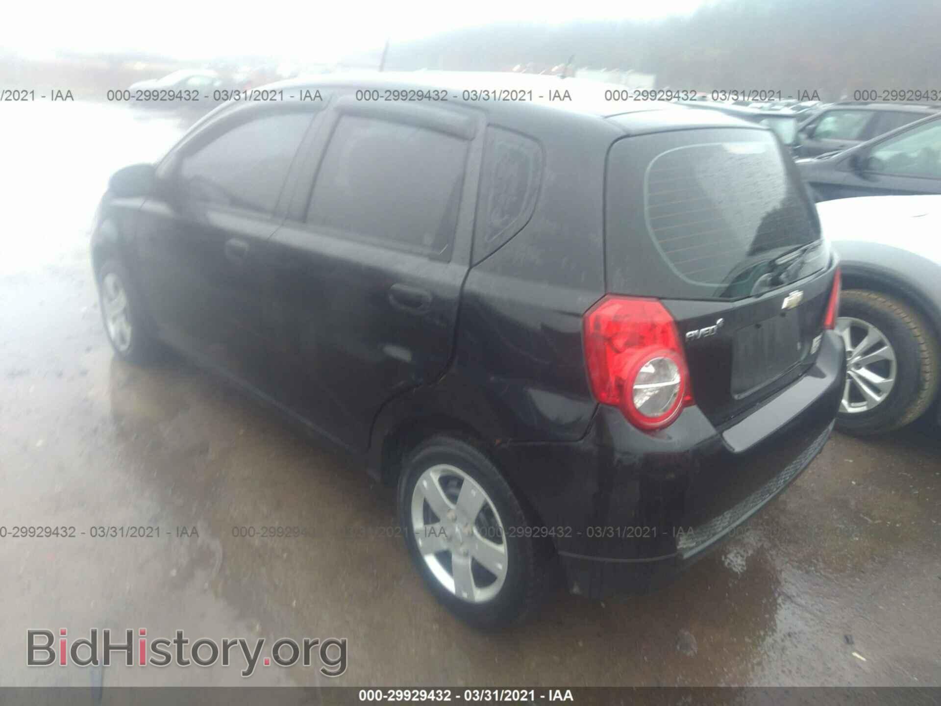 2011 CHEVROLET AVEO - VIN: KL1TD6DE9BB190681 - Фото 3