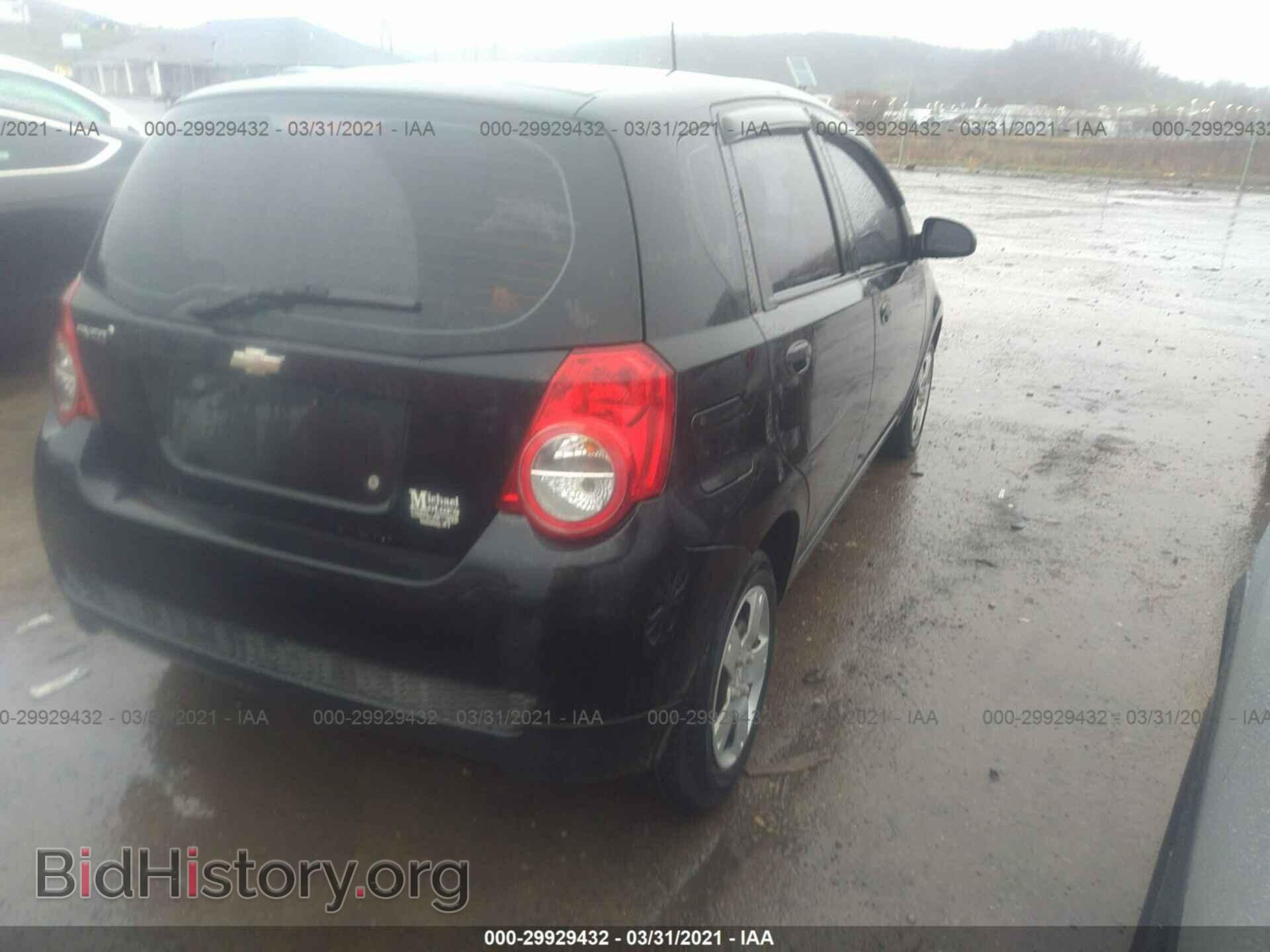 2011 CHEVROLET AVEO - VIN: KL1TD6DE9BB190681 - Фото 4