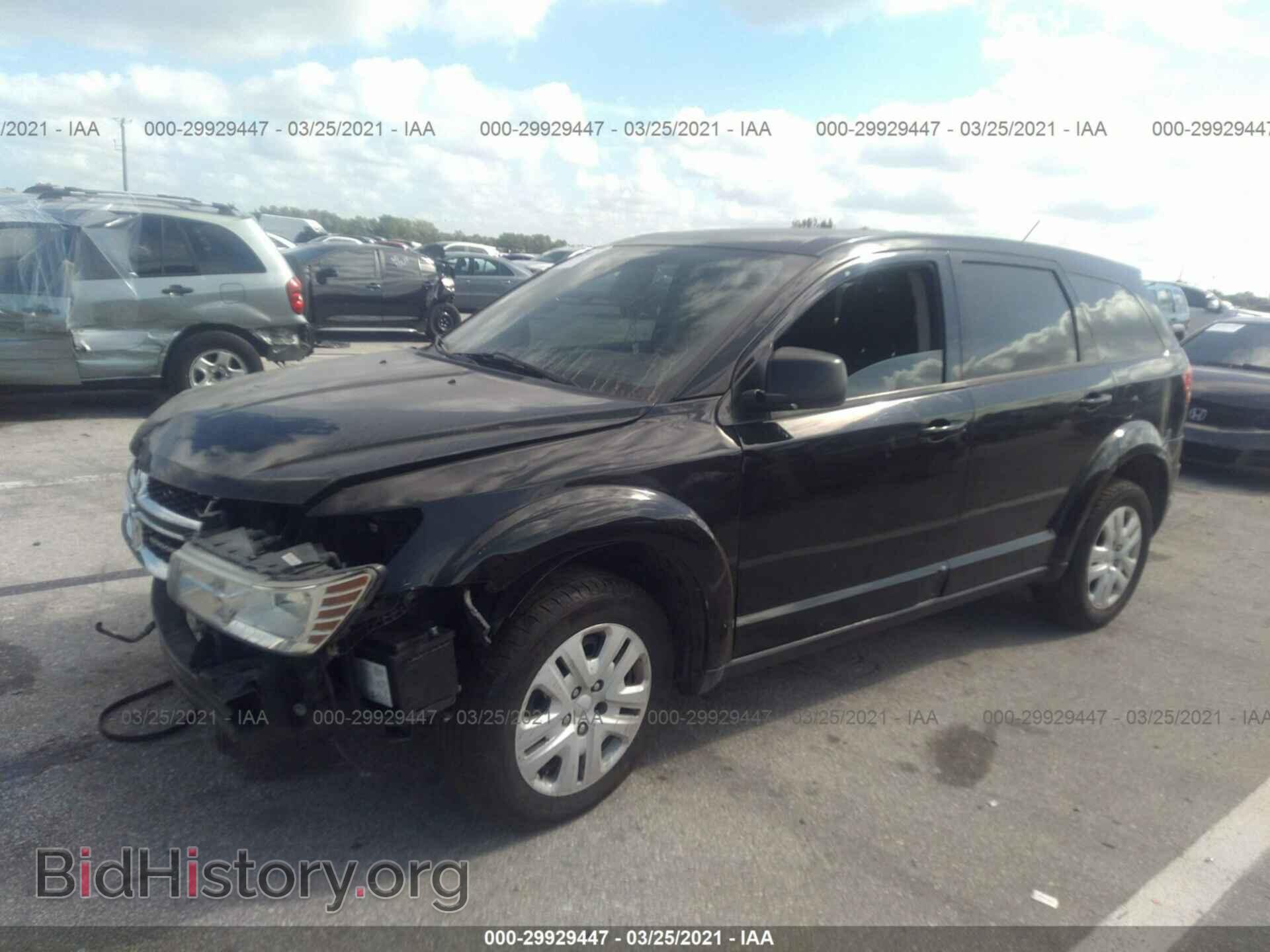 2015 DODGE JOURNEY - VIN: 3C4PDCAB3FT554004 - Фото 2