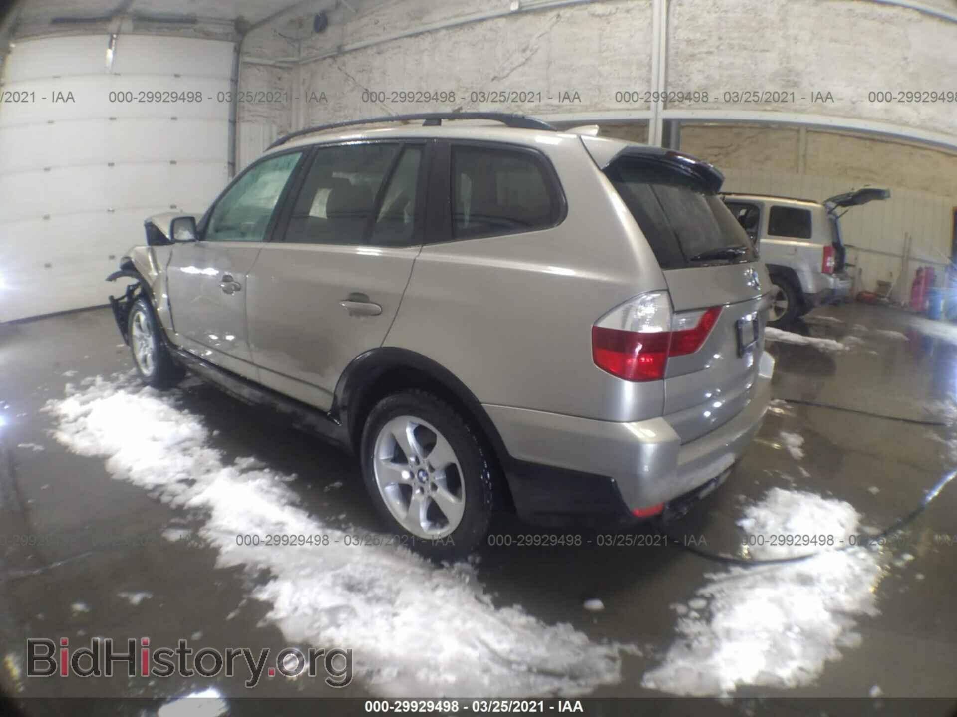 2007 BMW X3 - VIN: WBXPC93437WF23552 - Фото 3