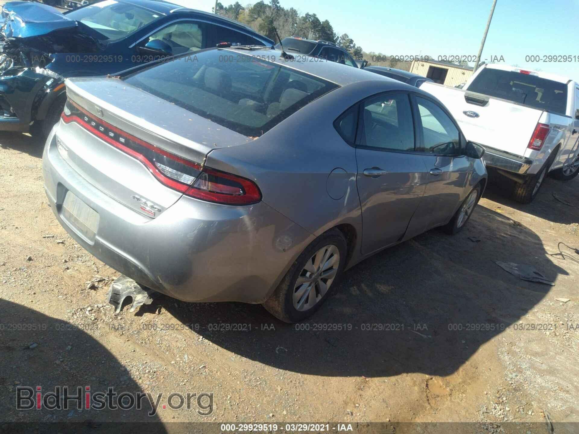 2014 DODGE DART - VIN: 1C3CDFDH2ED759211 - Фото 4