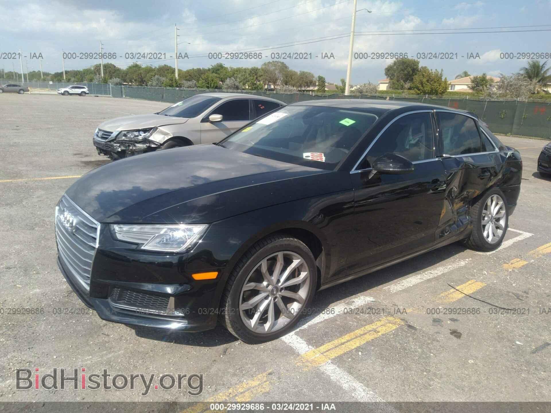 2019 AUDI A4 - VIN: WAUGMAF45KN002431 - Фото 2