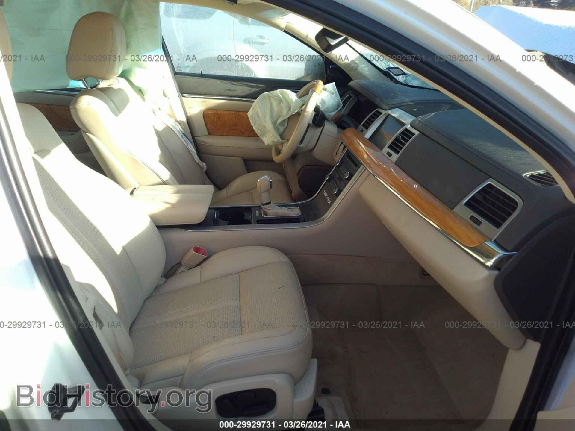 2012 LINCOLN MKS - VIN: 1LNHL9DRXCG807107 - Фото 5