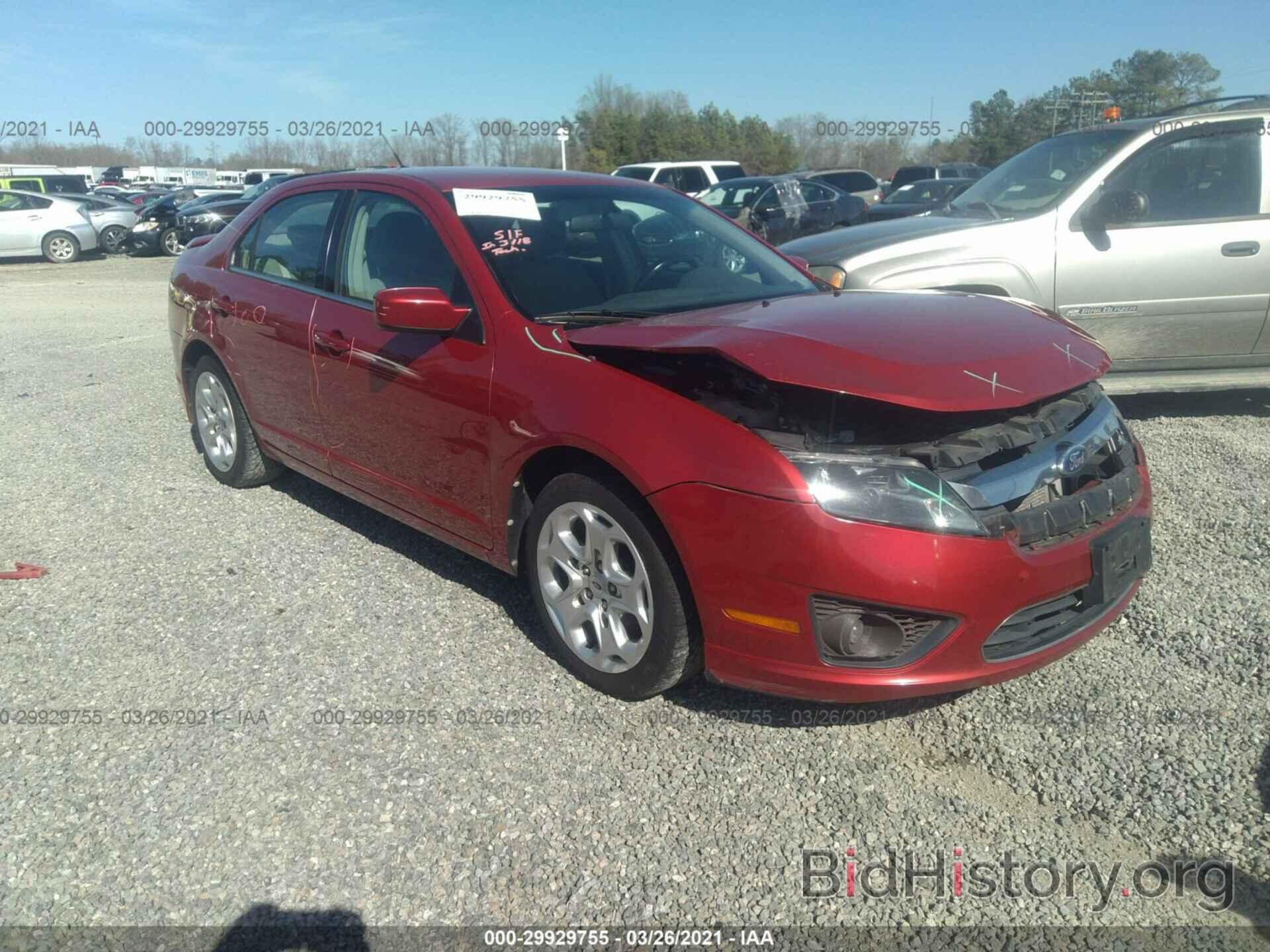 Photo 3FAHP0HA7AR316918 - FORD FUSION 2010