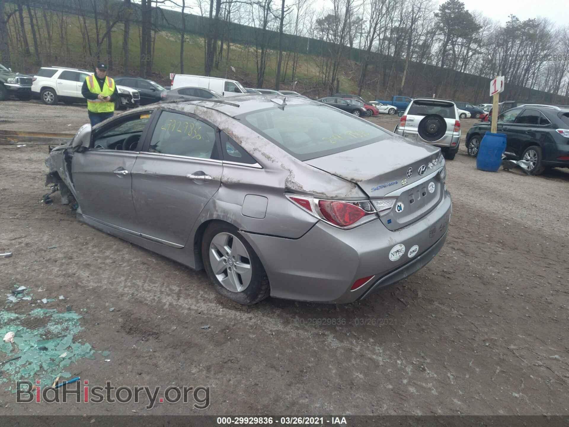 2012 HYUNDAI SONATA - VIN: KMHEC4A49CA031103 - Фото 3
