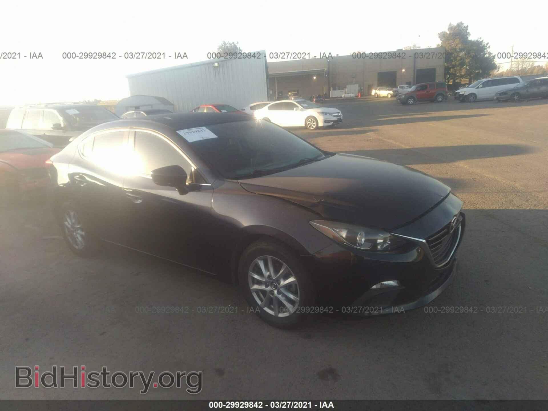 Photo JM1BM1U78G1347896 - MAZDA MAZDA3 2016