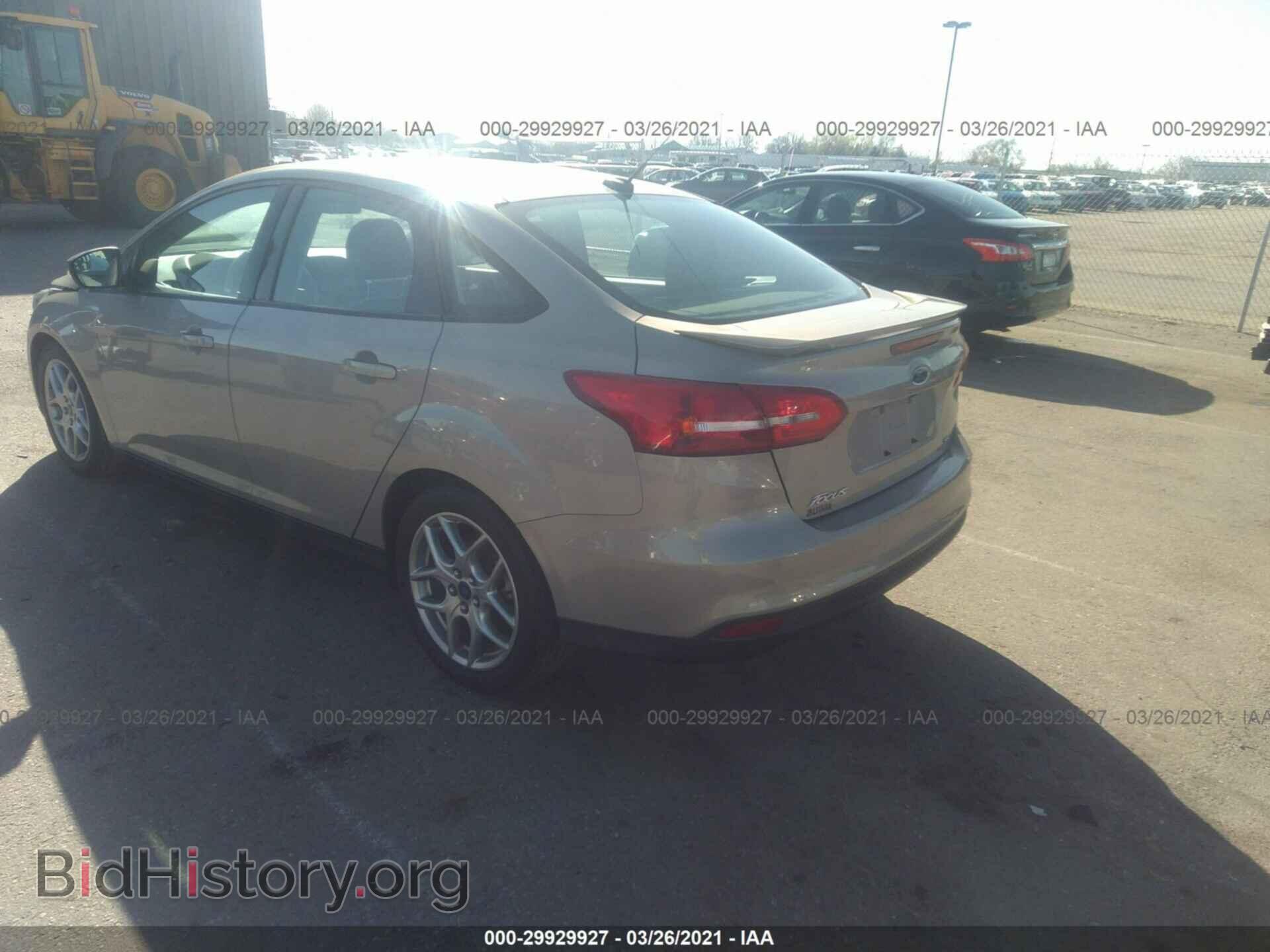 2015 FORD FOCUS - VIN: 1FADP3F23FL326850 - Фото 3