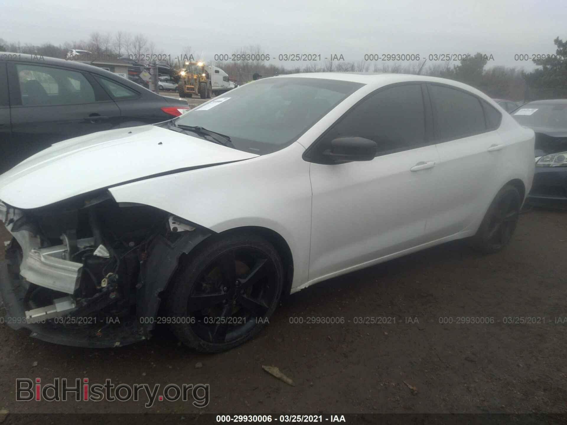 2015 DODGE DART - VIN: 1C3CDFBBXFD146625 - Фото 2