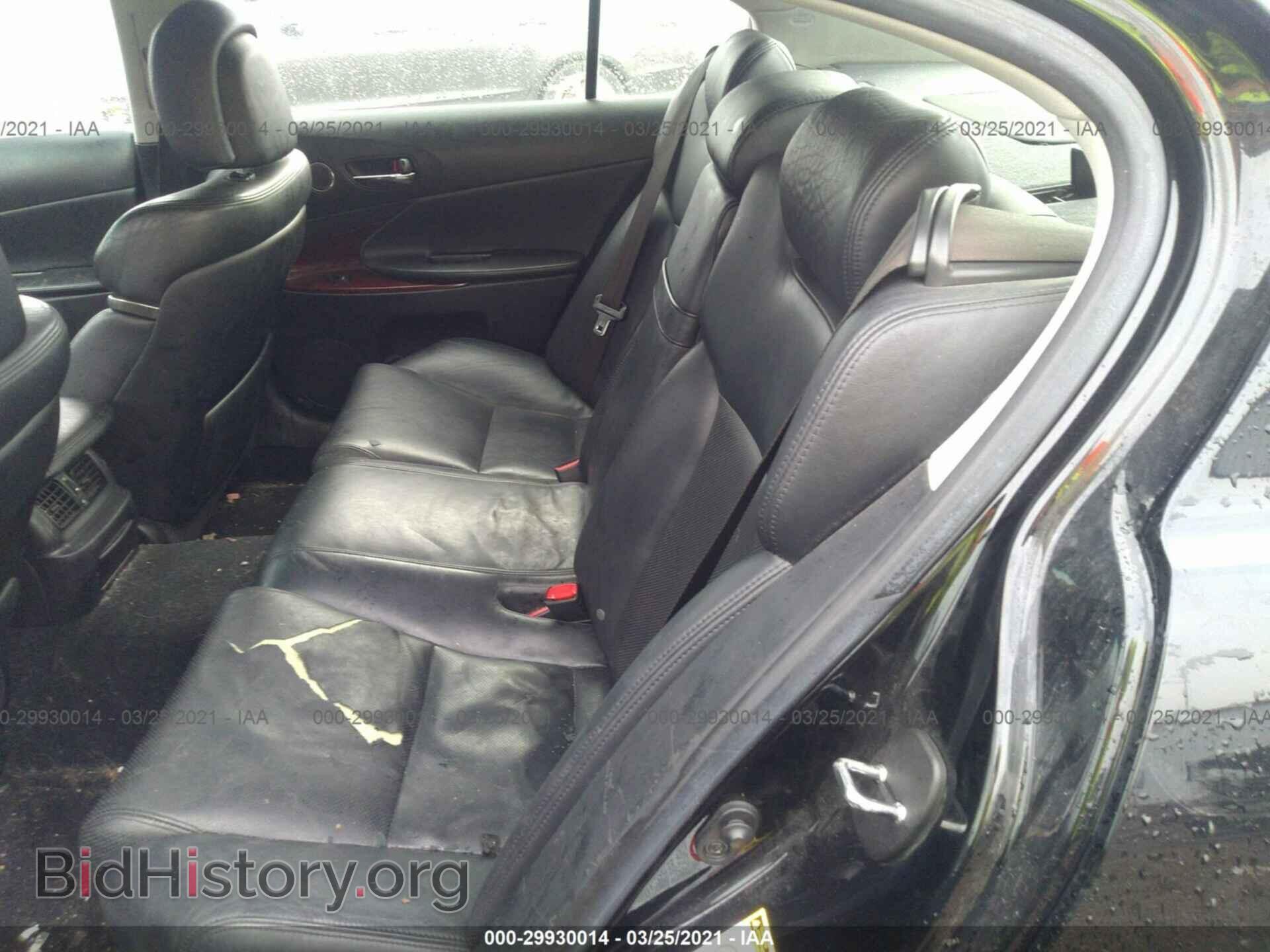 2010 LEXUS GS 350 - VIN: JTHCE1KS4A0024448 - Фото 8