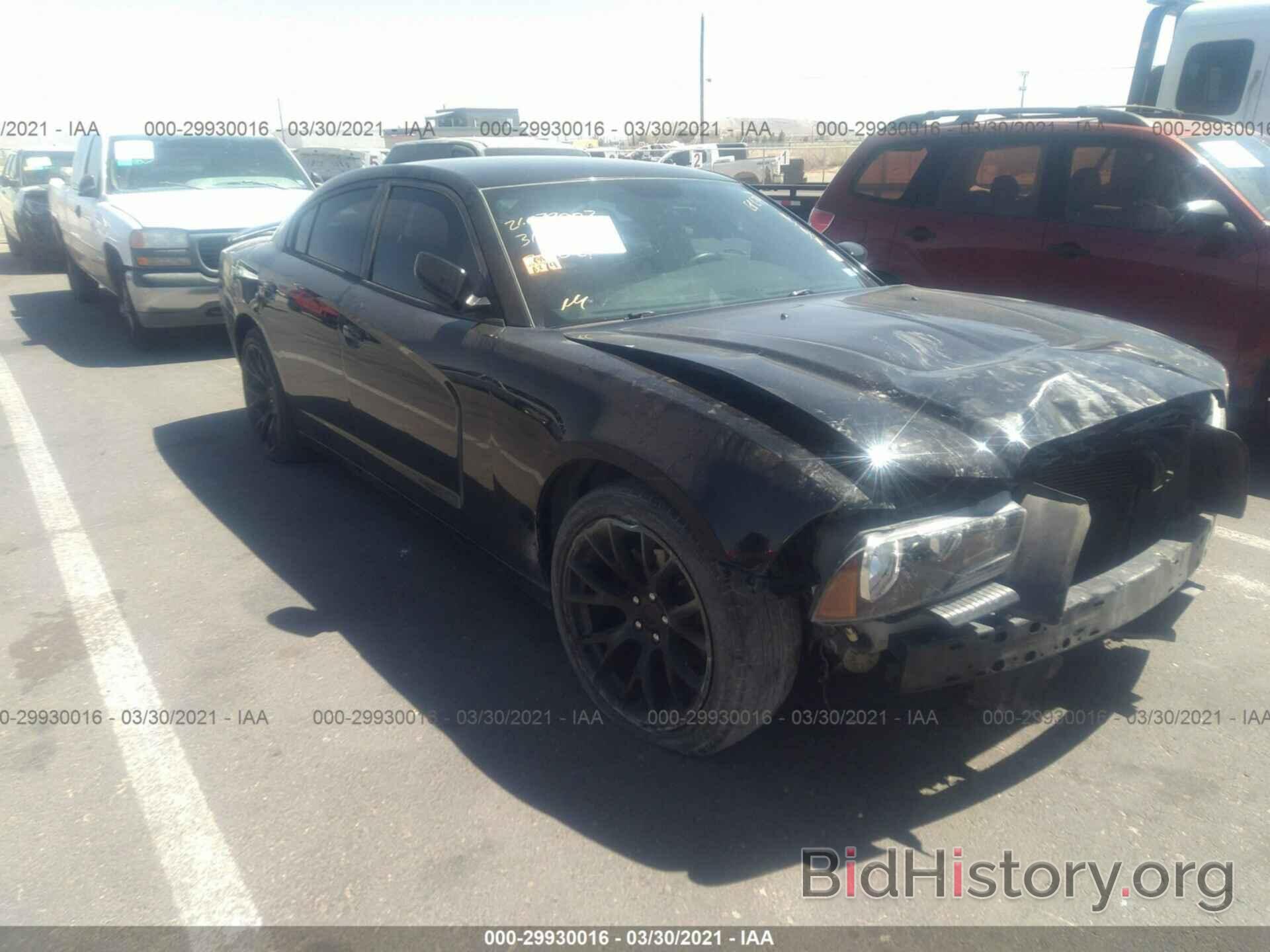 Photo 2C3CDXHG0EH165730 - DODGE CHARGER 2014