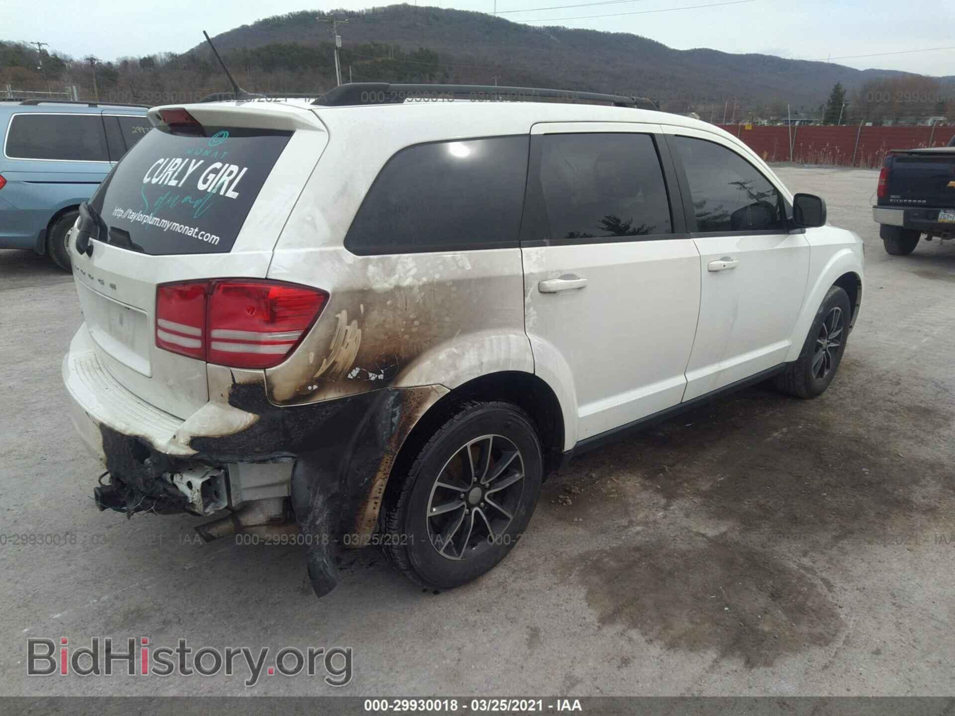 2017 DODGE JOURNEY - VIN: 3C4PDCAB7HT602719 - Фото 4