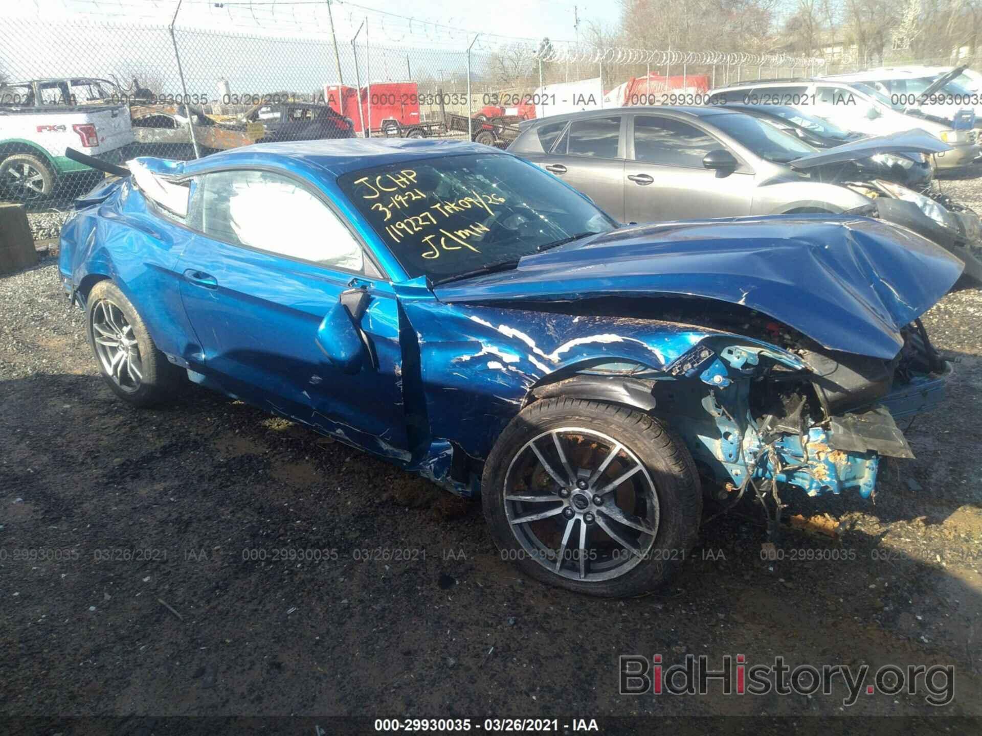 Photo 1FA6P8TH7H5264939 - FORD MUSTANG 2017