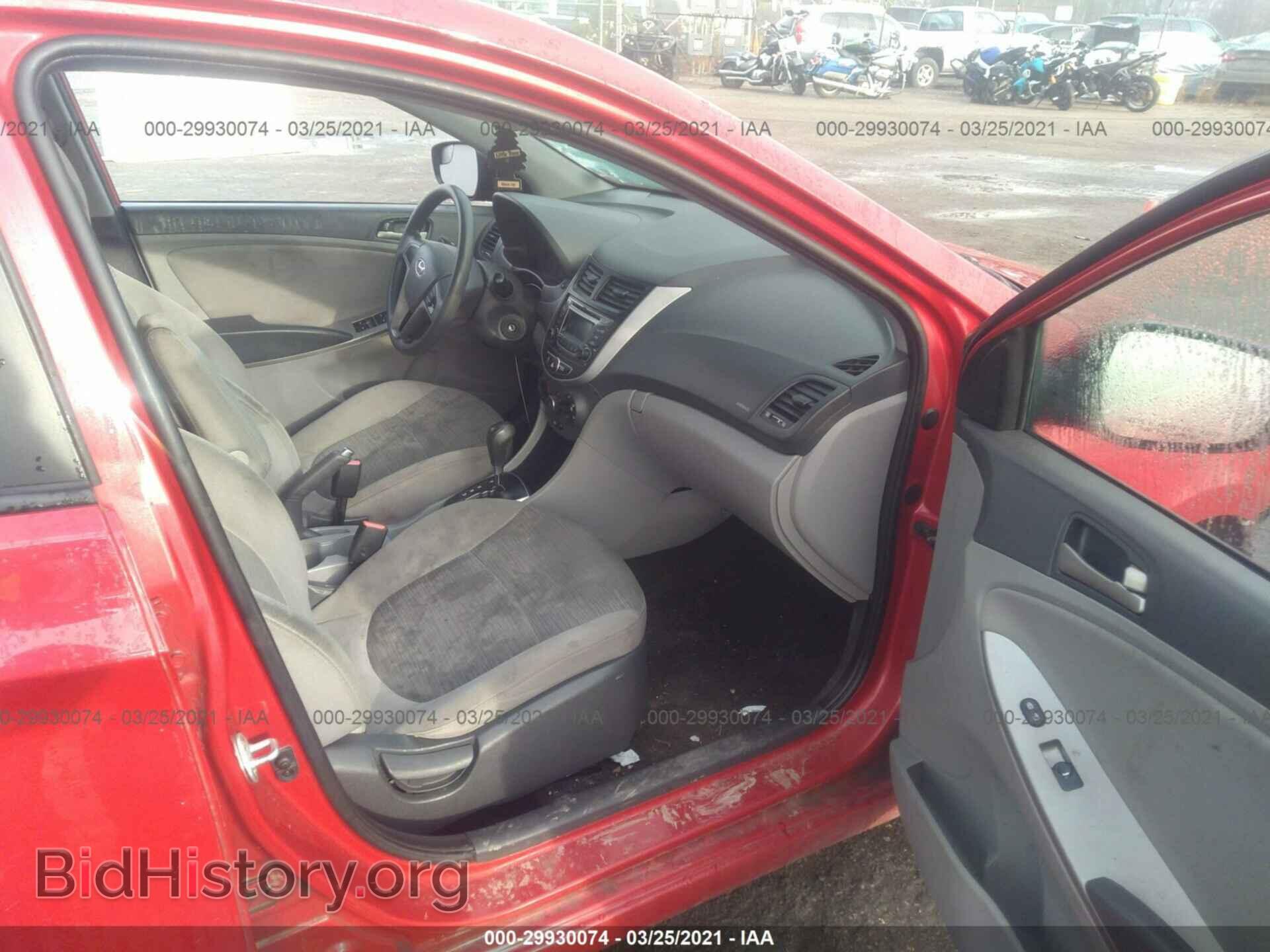 2016 HYUNDAI ACCENT - VIN: KMHCT5AE8GU280051 - Фото 5