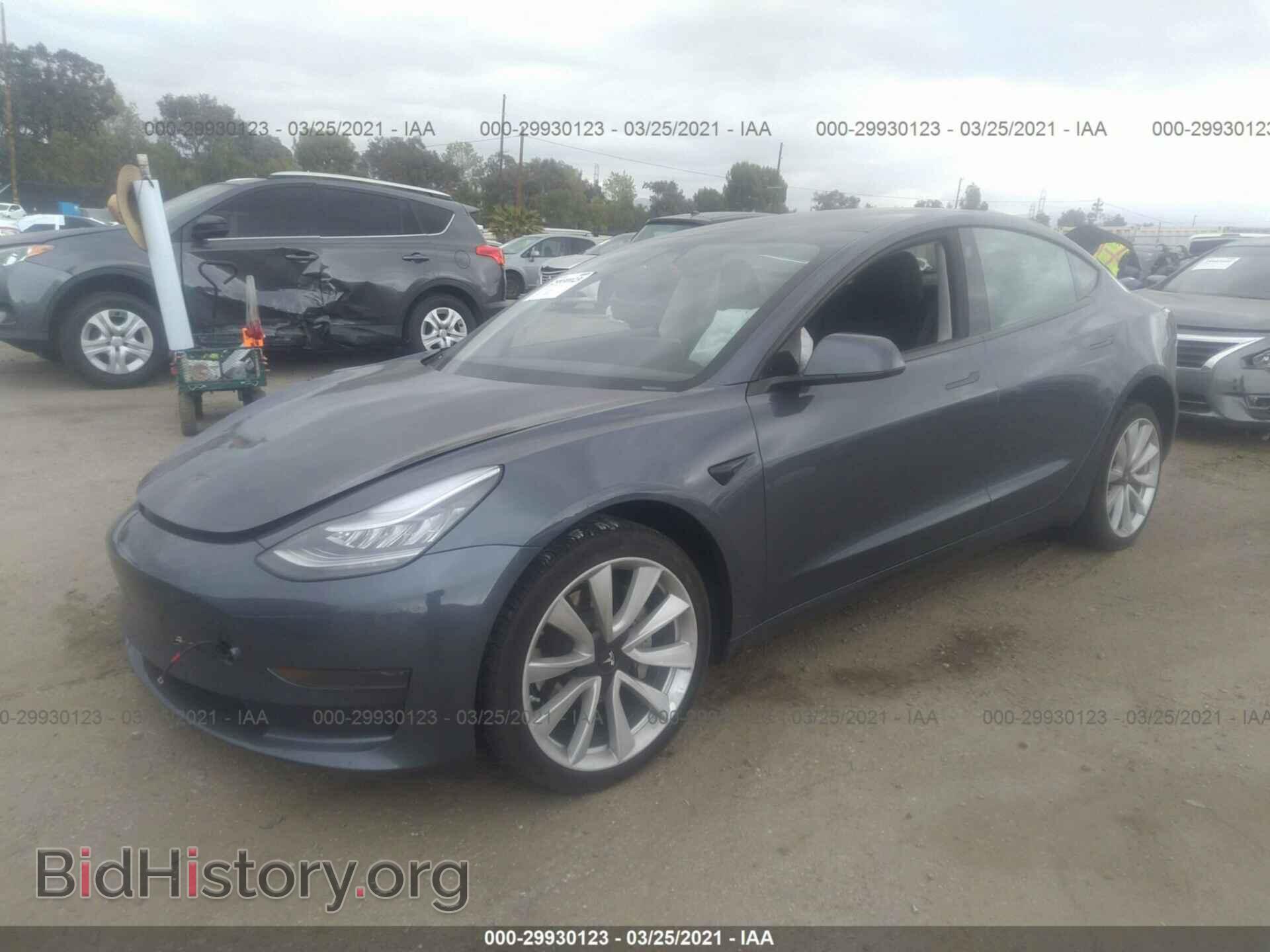 2020 TESLA MODEL 3 - VIN: 5YJ3E1EA9LF660971 - Фото 2