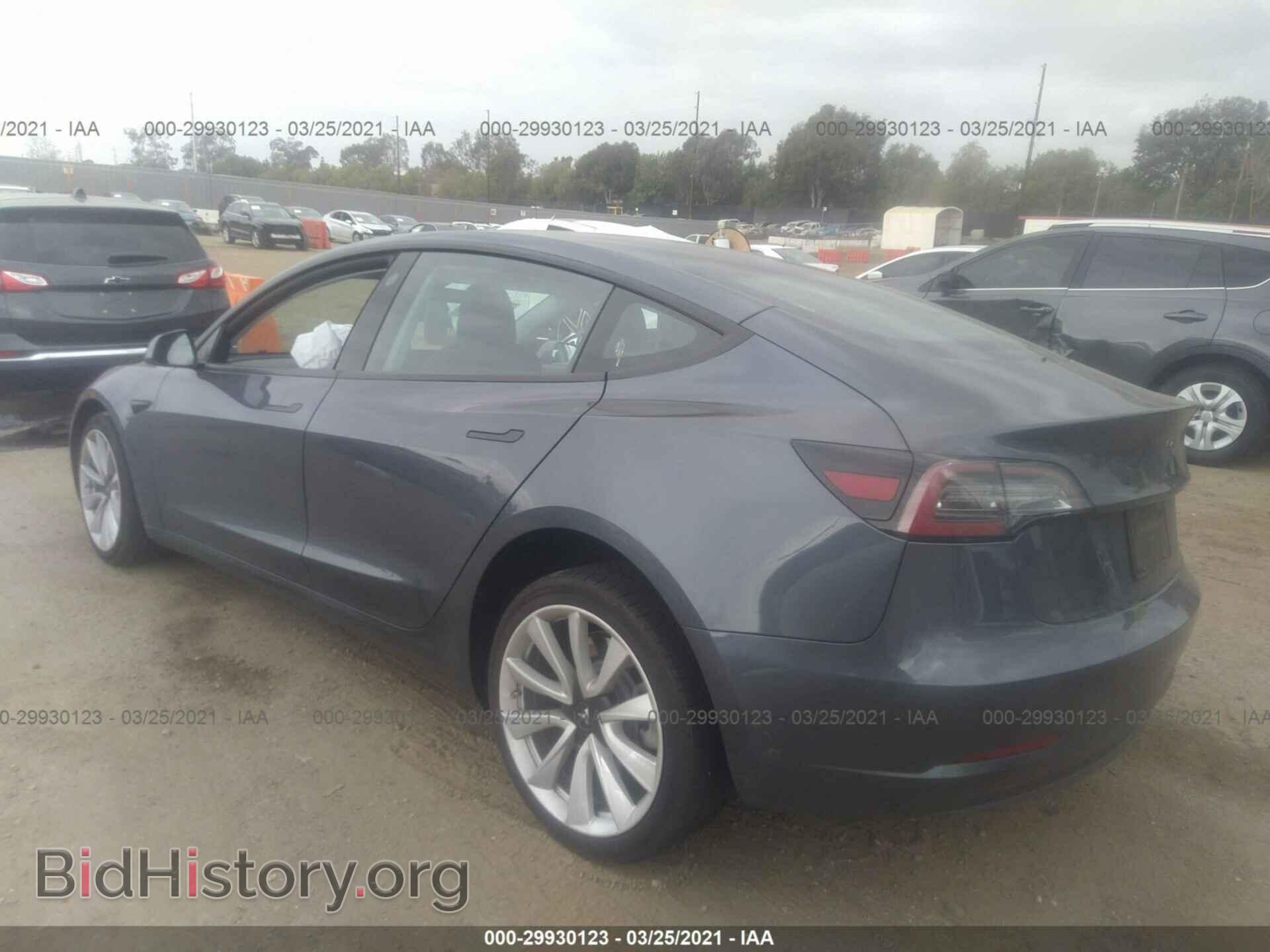 2020 TESLA MODEL 3 - VIN: 5YJ3E1EA9LF660971 - Фото 3