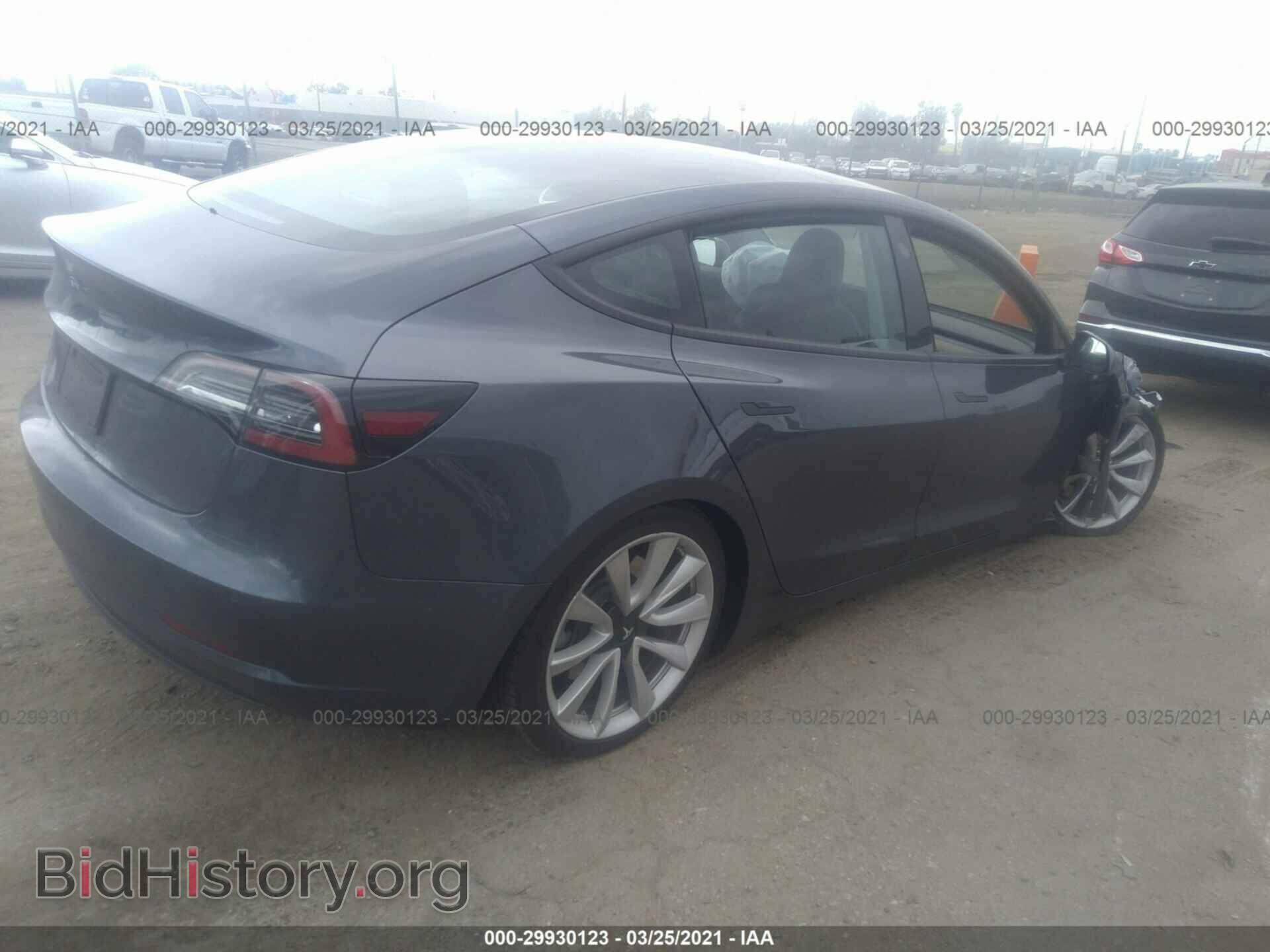 2020 TESLA MODEL 3 - VIN: 5YJ3E1EA9LF660971 - Фото 4