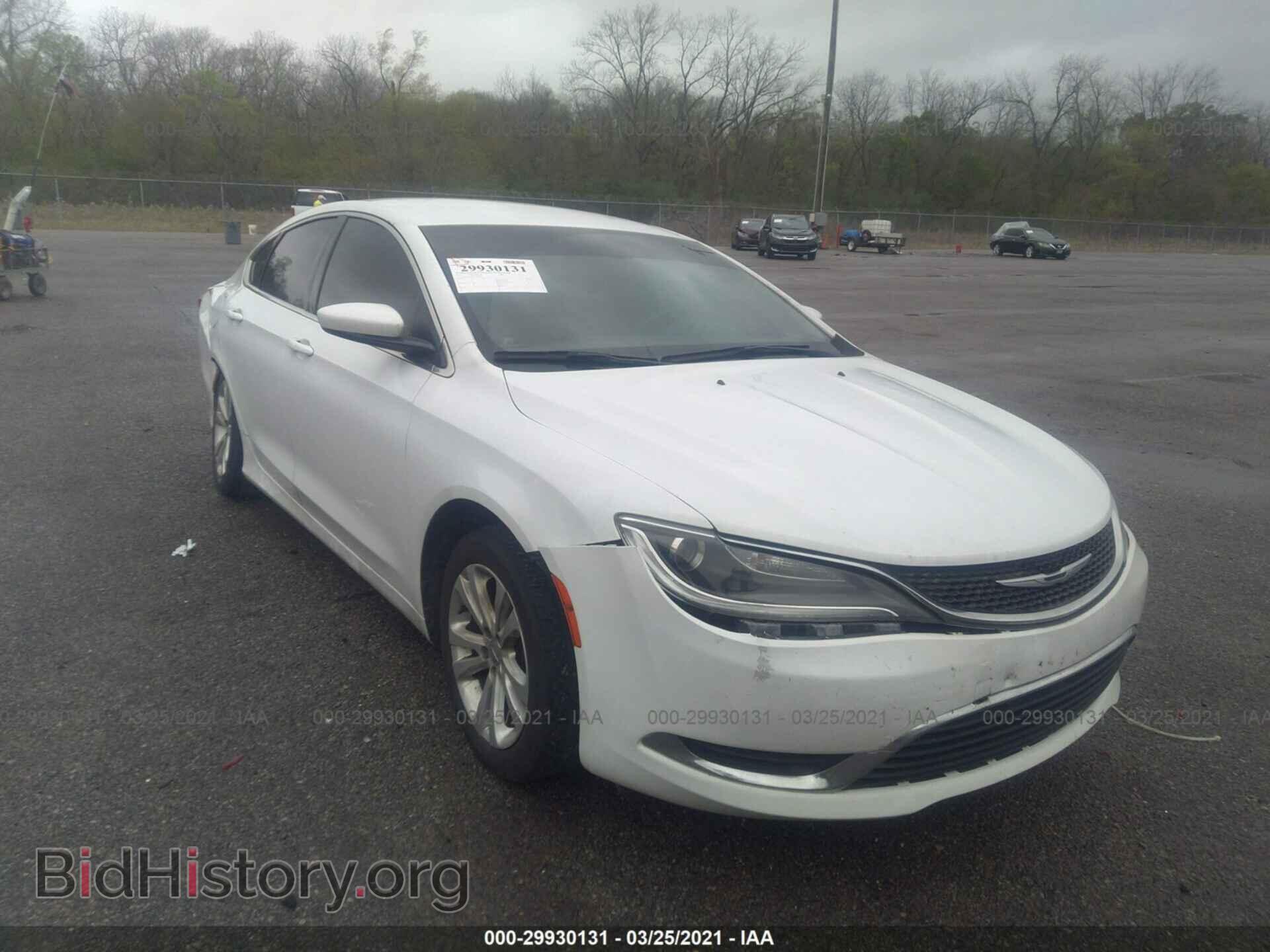 Фотография 1C3CCCAB8FN676010 - CHRYSLER 200 2015